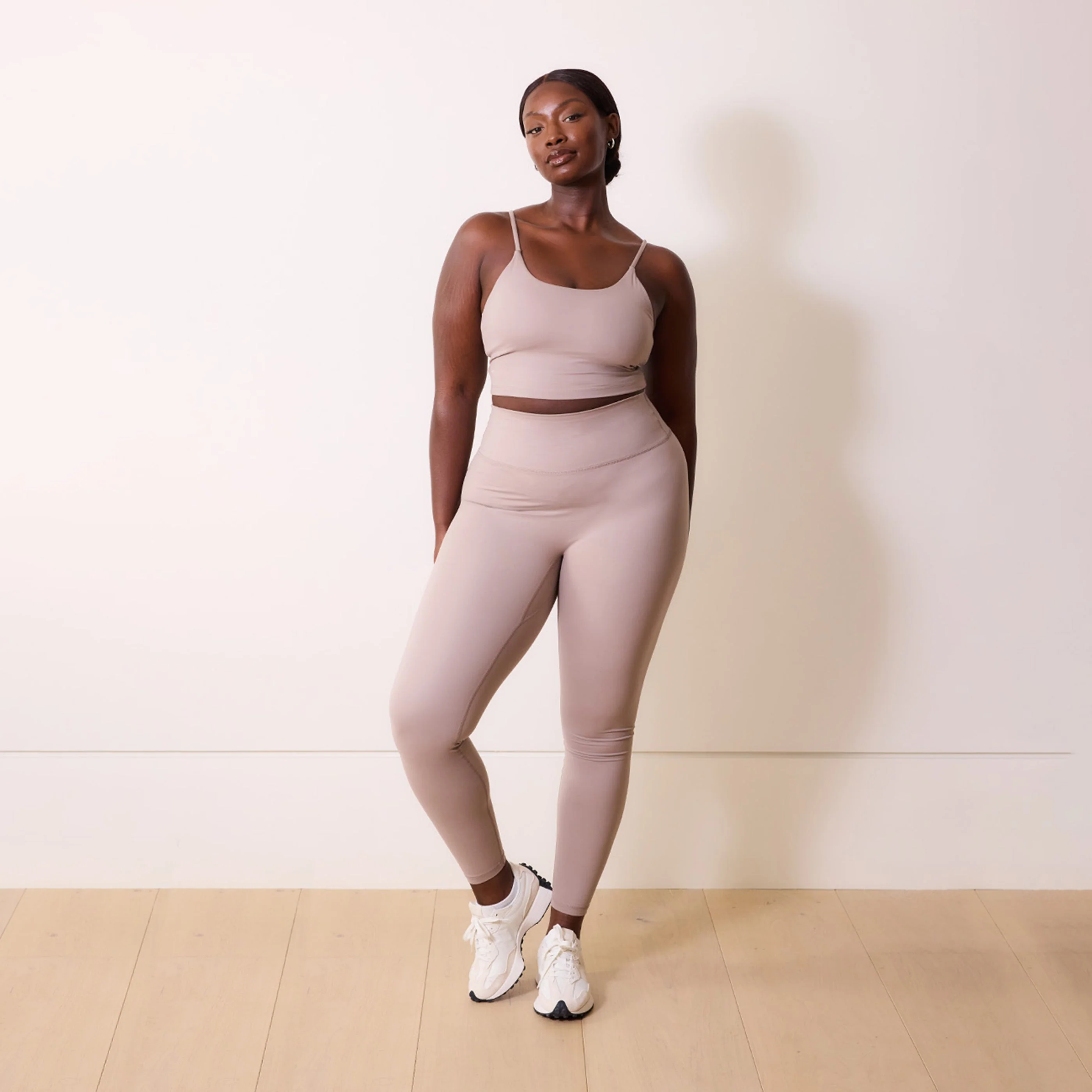 24/7 Revitalise High Waisted Leggings - Clay
