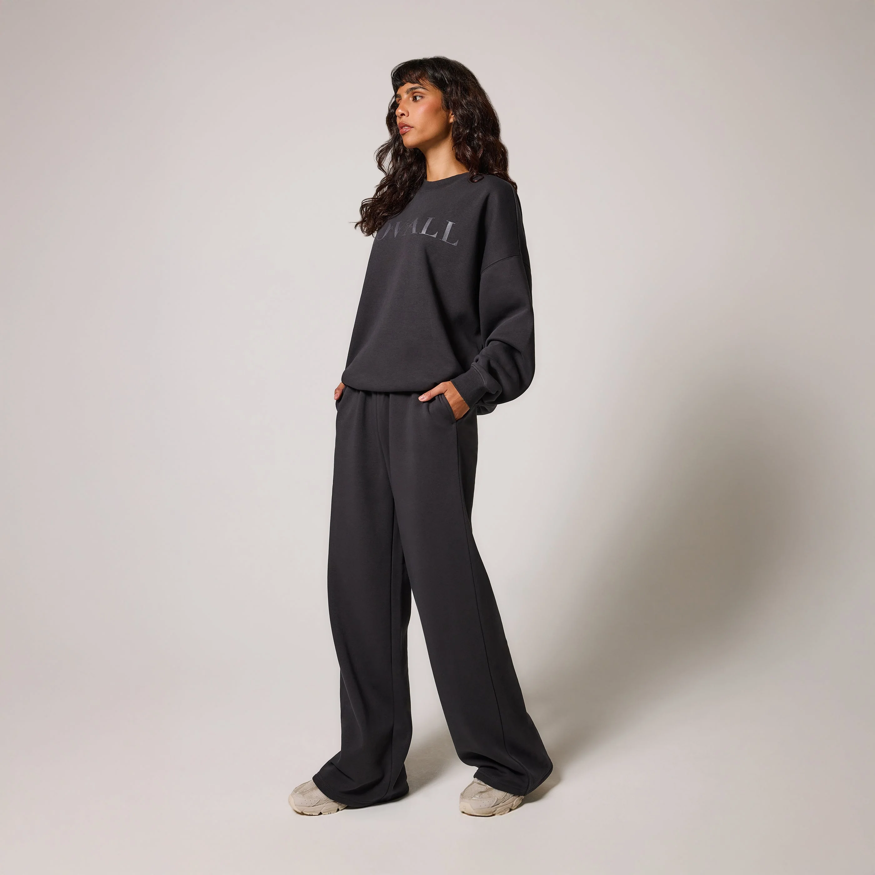 Curve Organic Oversized Sweatshirt Style 4 - Shadow - Image 3