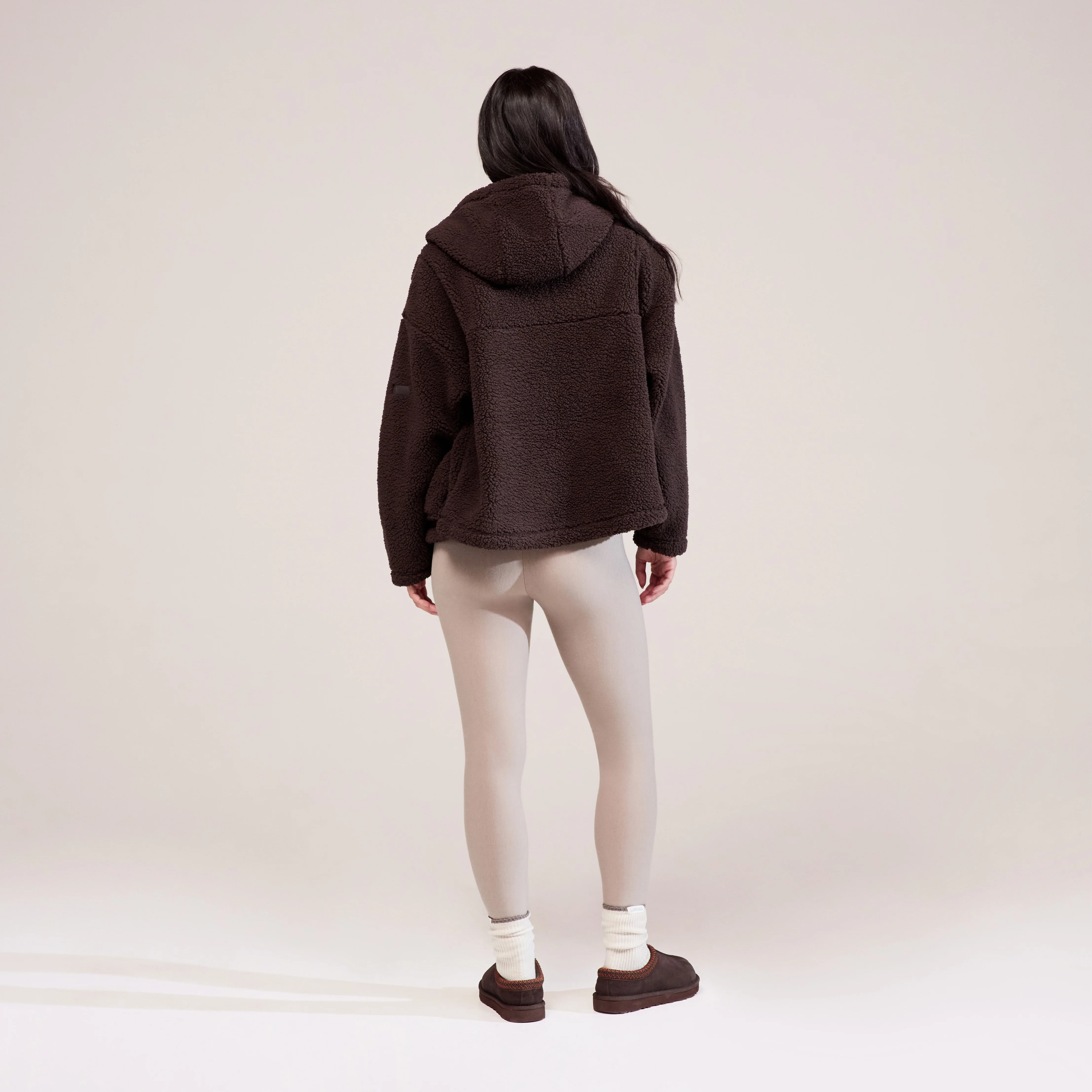 Borg Fleece - Espresso Brown - Image 5