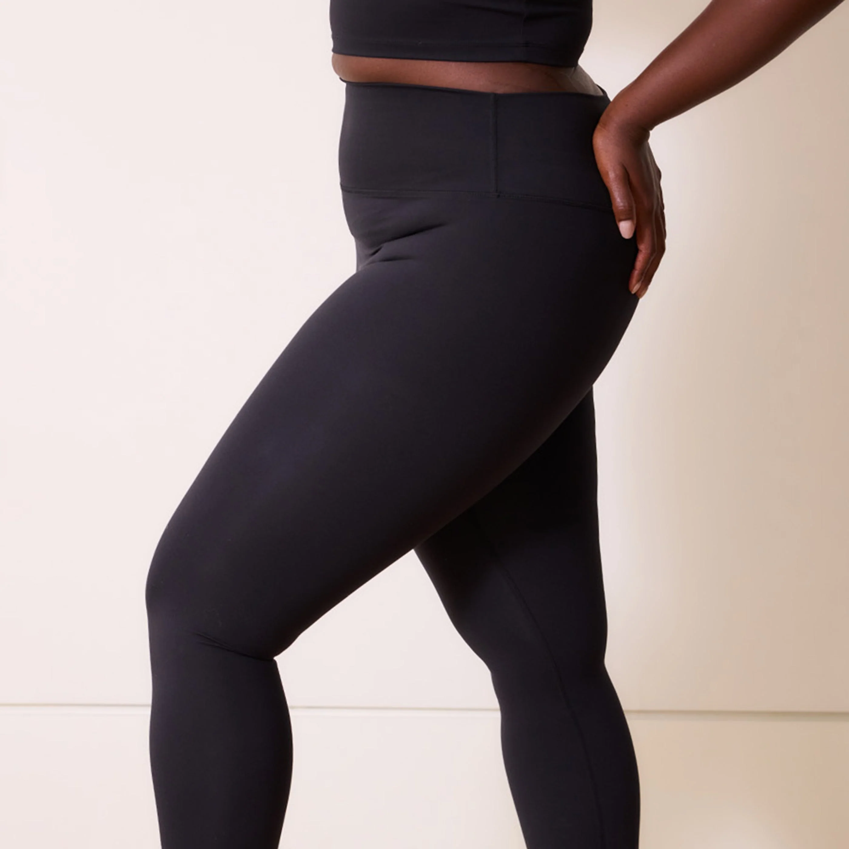 Curve 24/7 Revitalise 7/8 High Waisted Leggings - Midnight Black - Image 4