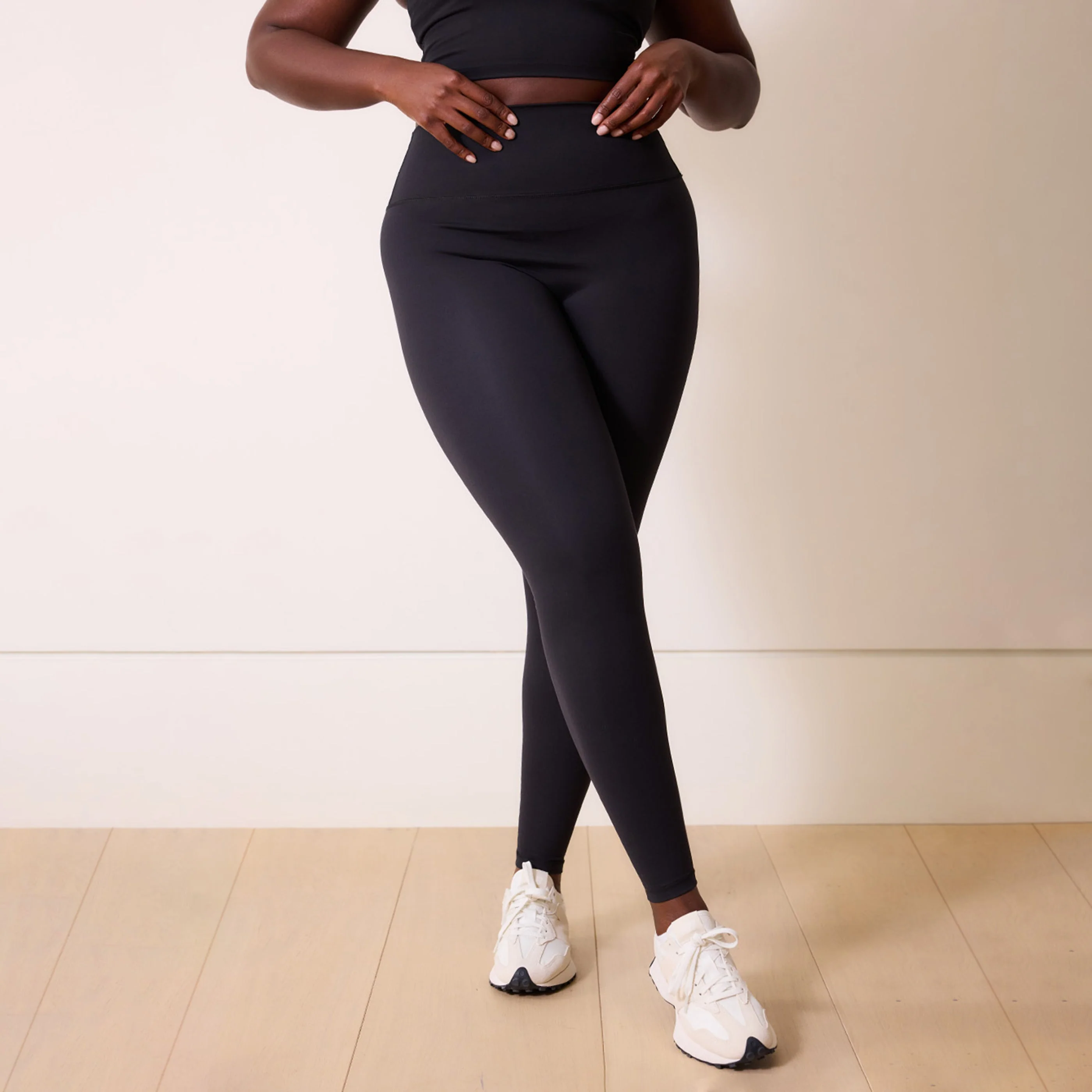 Curve 24/7 Revitalise 7/8 High Waisted Leggings - Midnight Black - Image 6