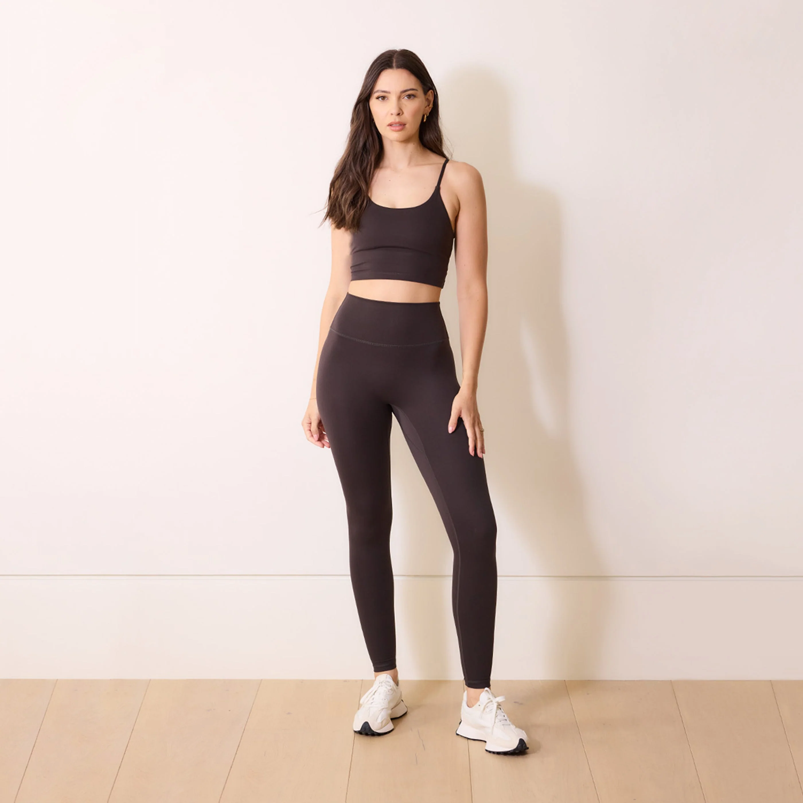 Curve 24/7 Revitalise 7/8 High Waisted Leggings - Black Coffee