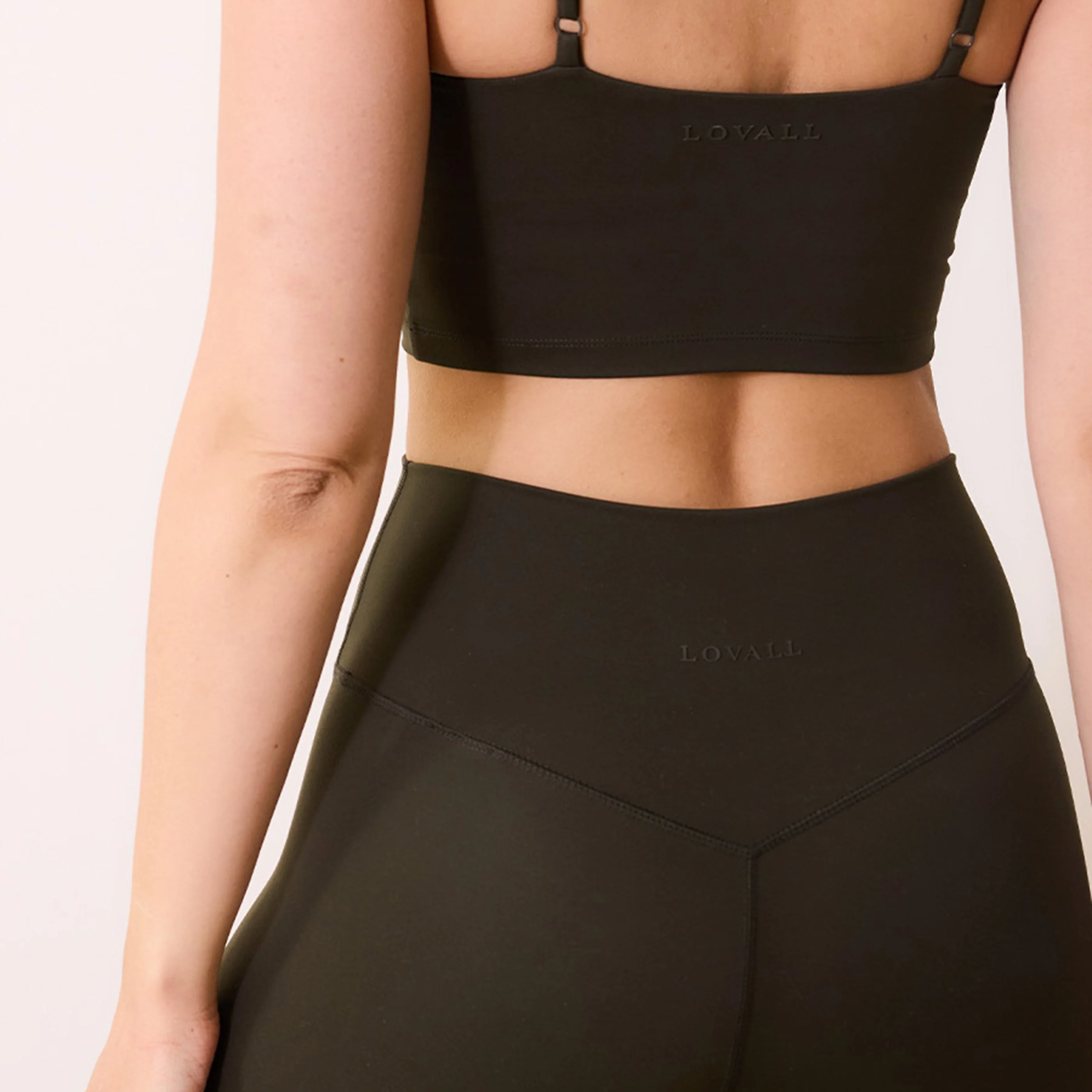 Curve 24/7 Revitalise High Waisted Leggings - Deep Olive - Image 4