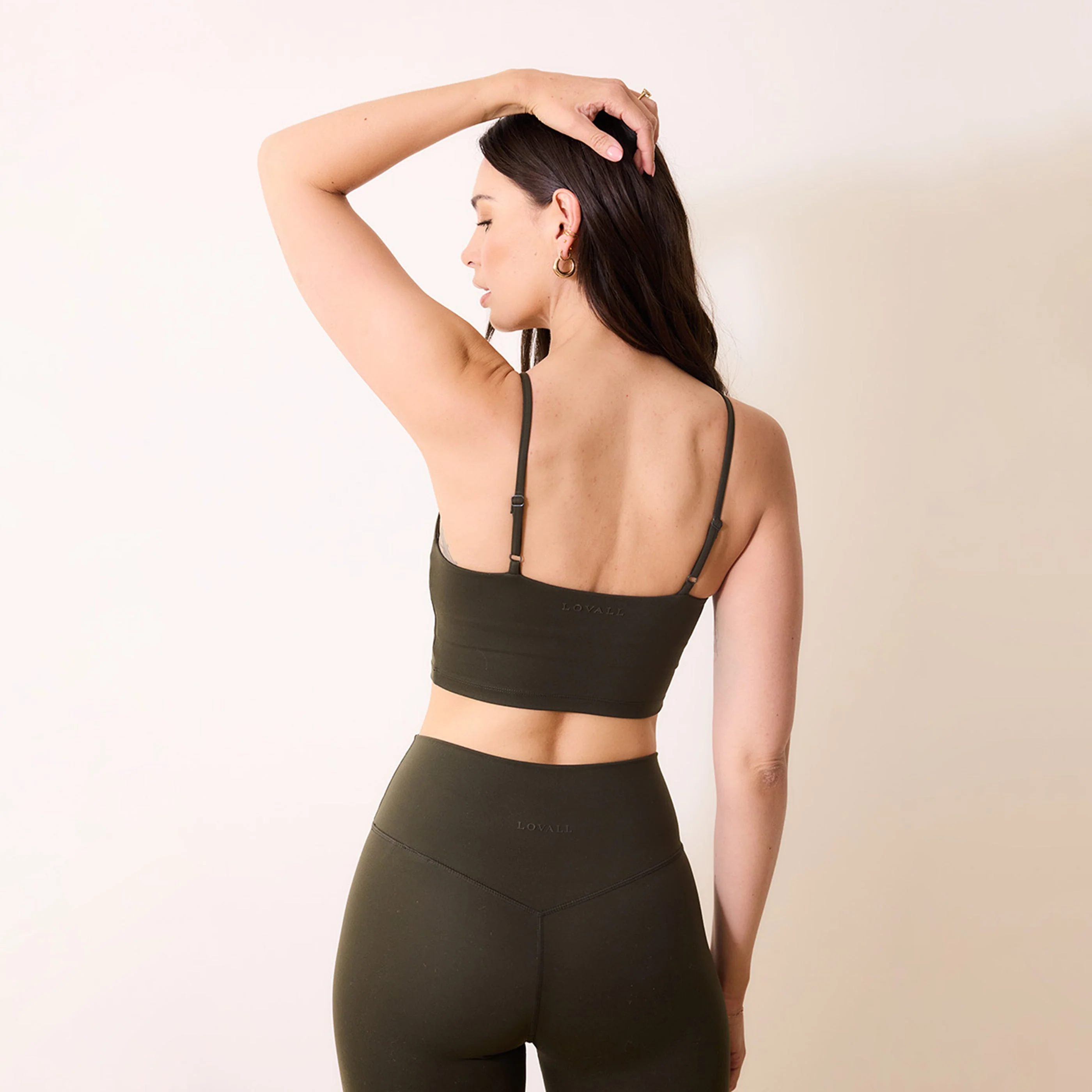 Curve 24/7 Revitalise Sports Bra - Deep Olive - Image 5