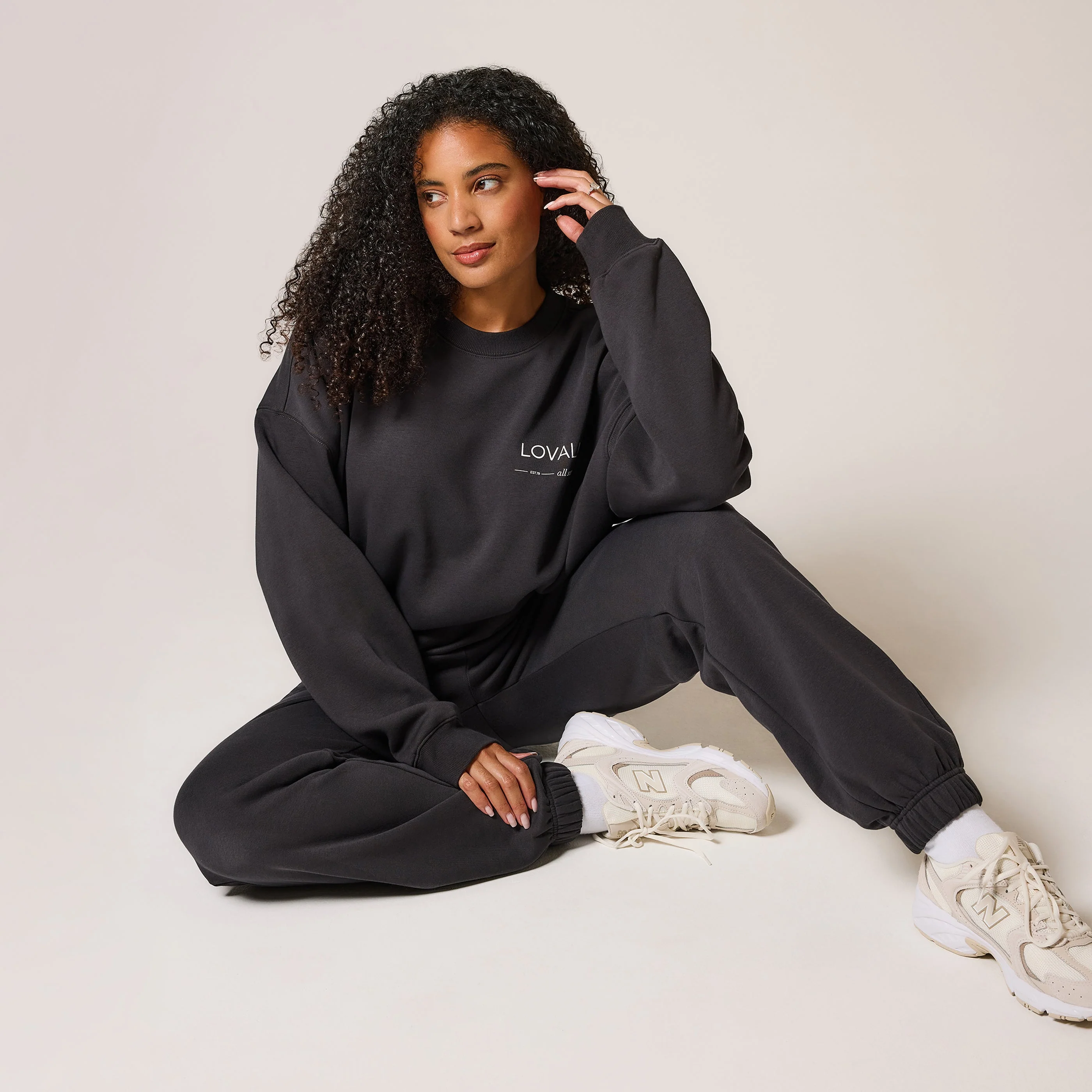 Curve Organic Oversized Sweatshirt Style 3 - Shadow - Image 6