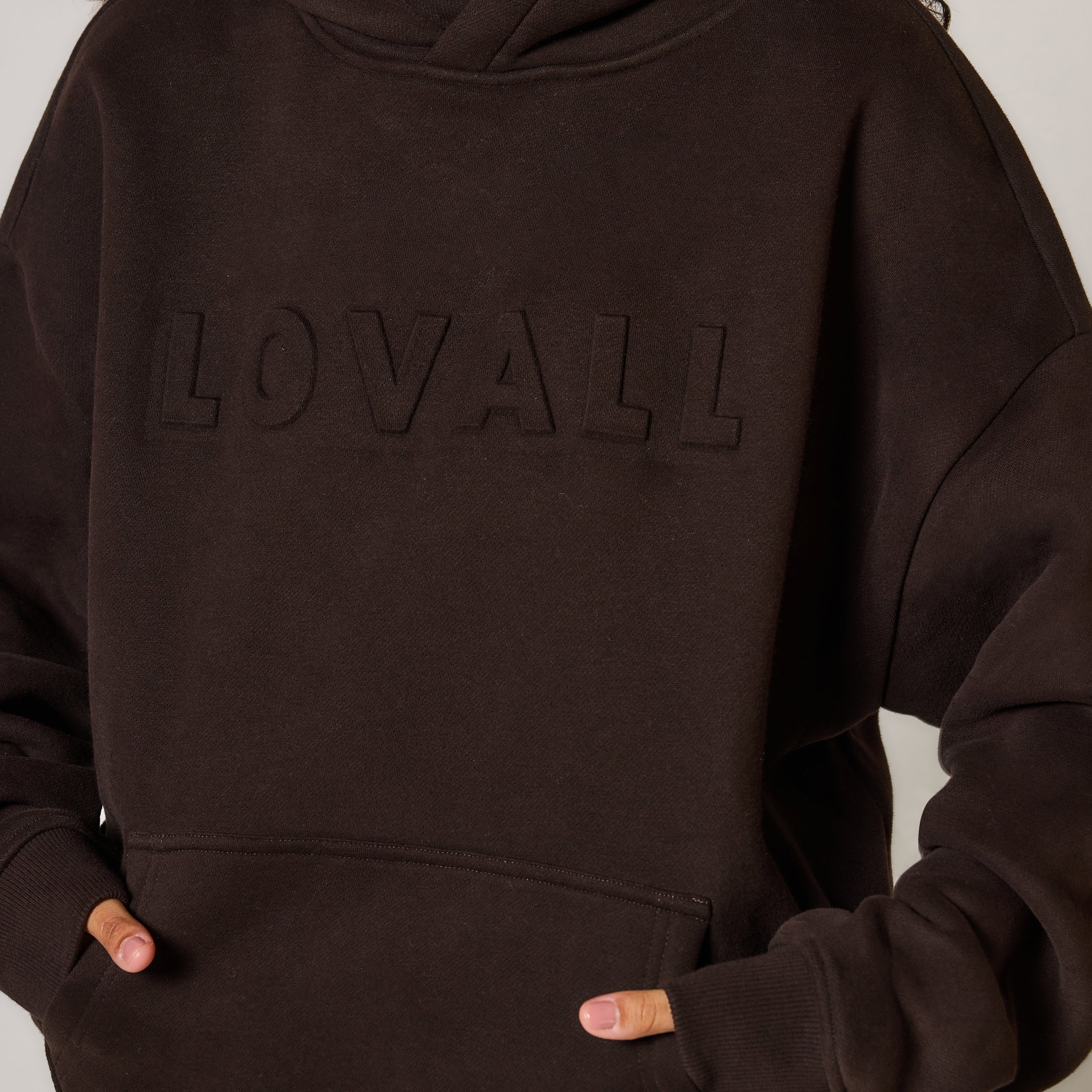 Curve Heavyweight Oversized Hoodie - Espresso Brown - Image 4