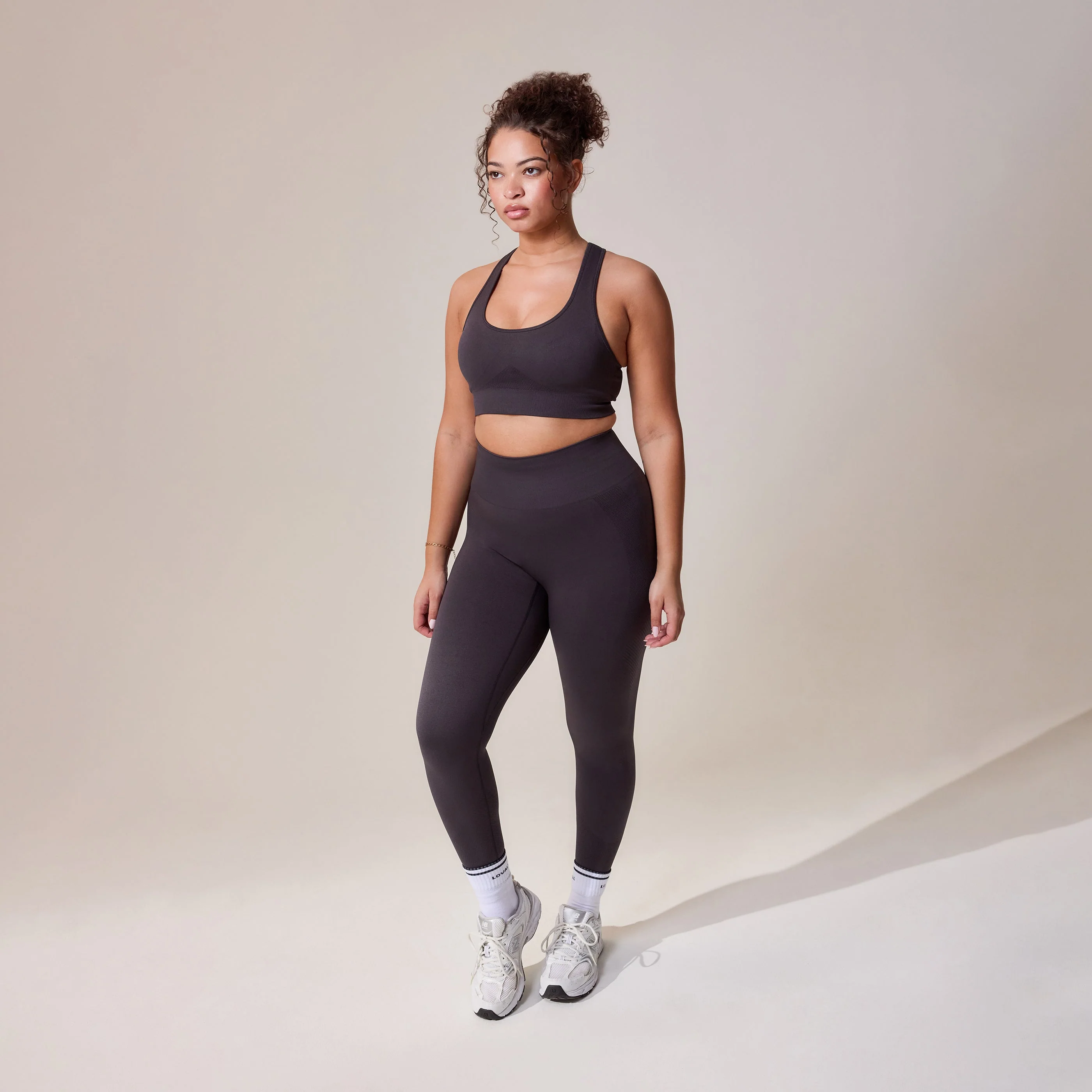 Curve Sculpt Seamless Leggings - Shadow - Image 2