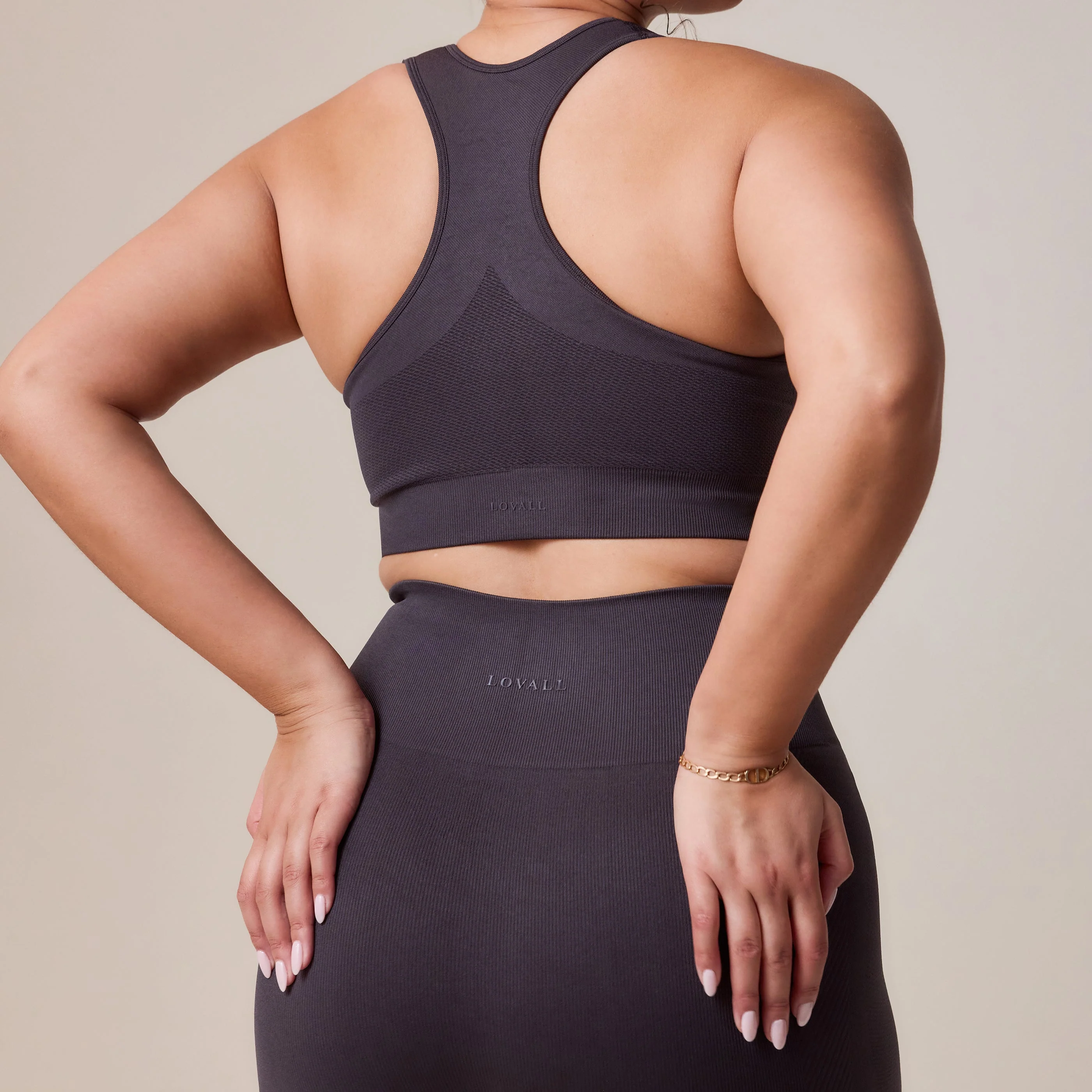 Curve Sculpt Seamless Leggings - Shadow - Image 4