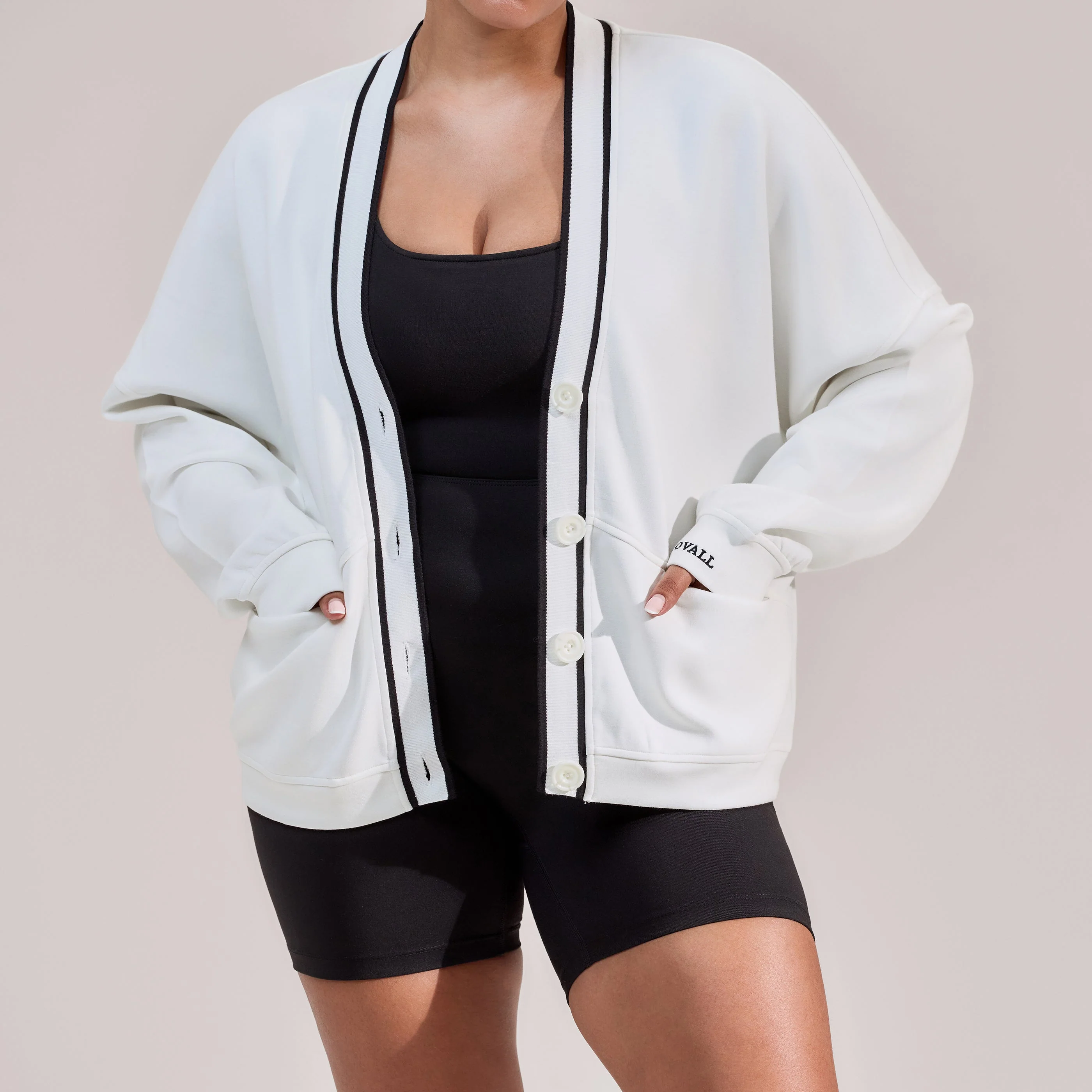 Curve Ultimate Everyday Cardigan - Off White - Image 4
