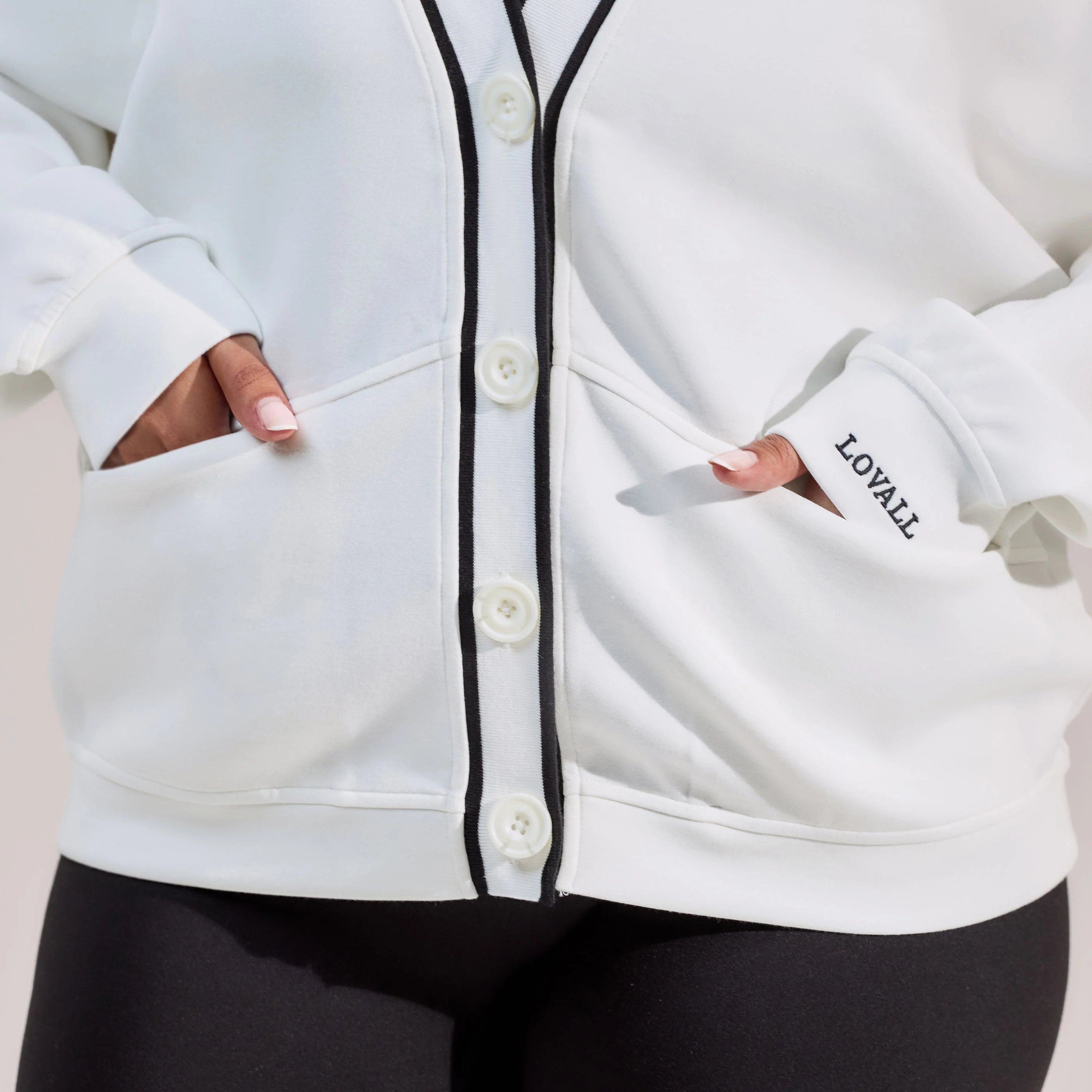 Curve Ultimate Everyday Cardigan - Off White - Image 5