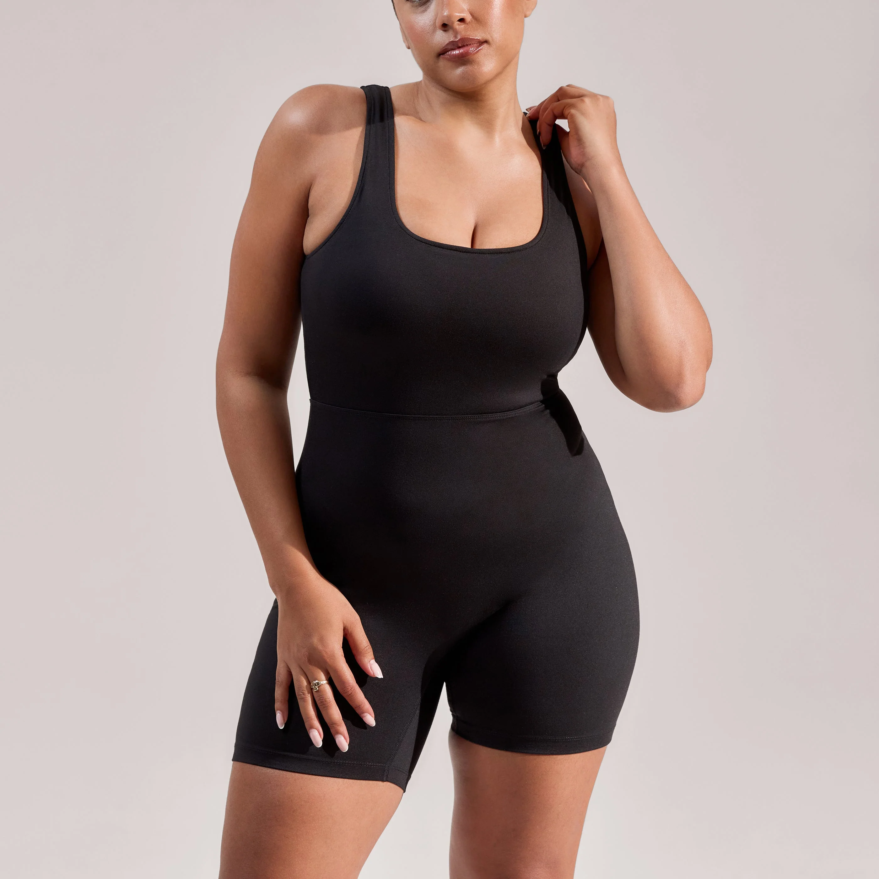 Curve Ultimate Everyday Unitard - Black - Image 4