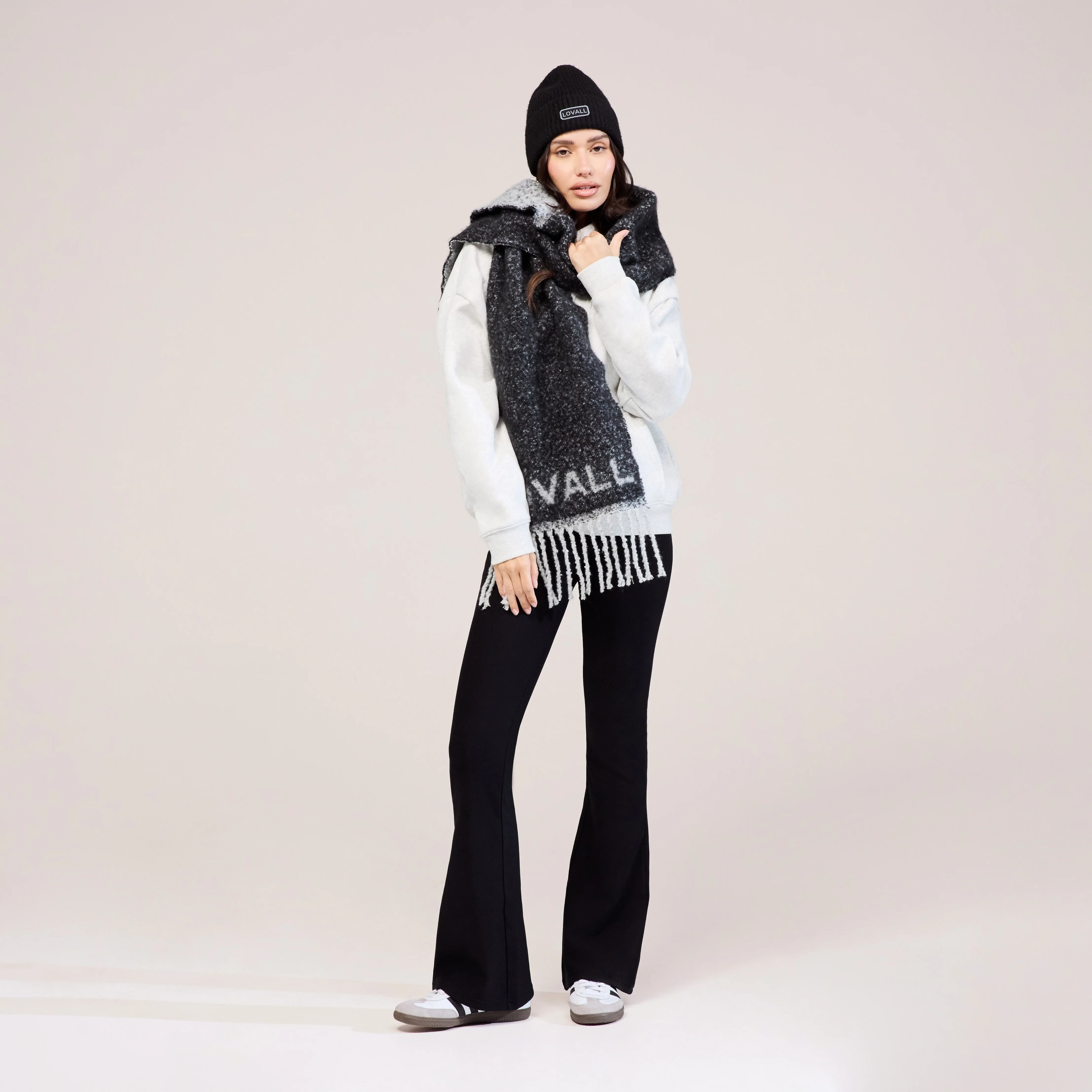 Winter Flare Leggings - Black - Image 2