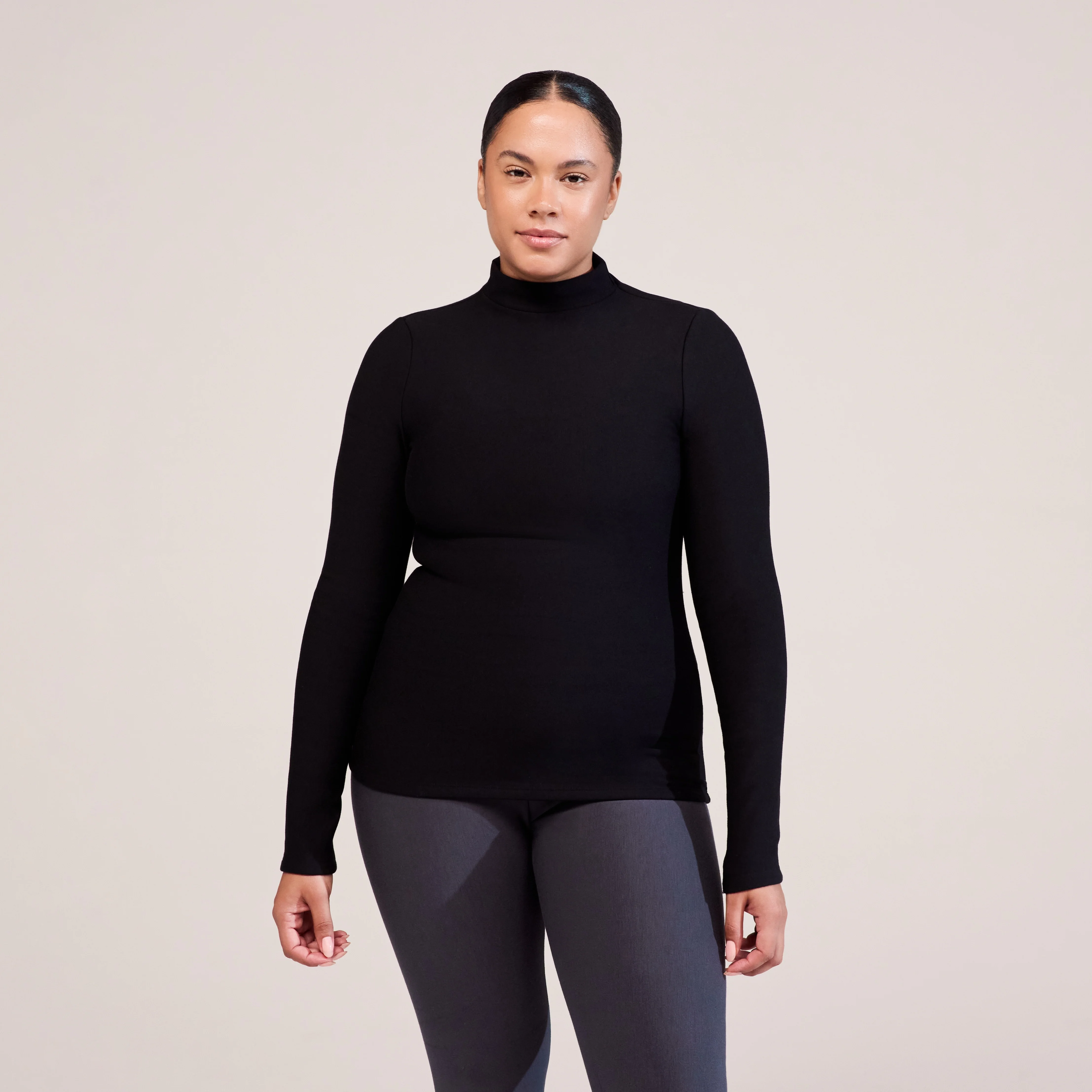 Curve Winter Thermal Top - Black