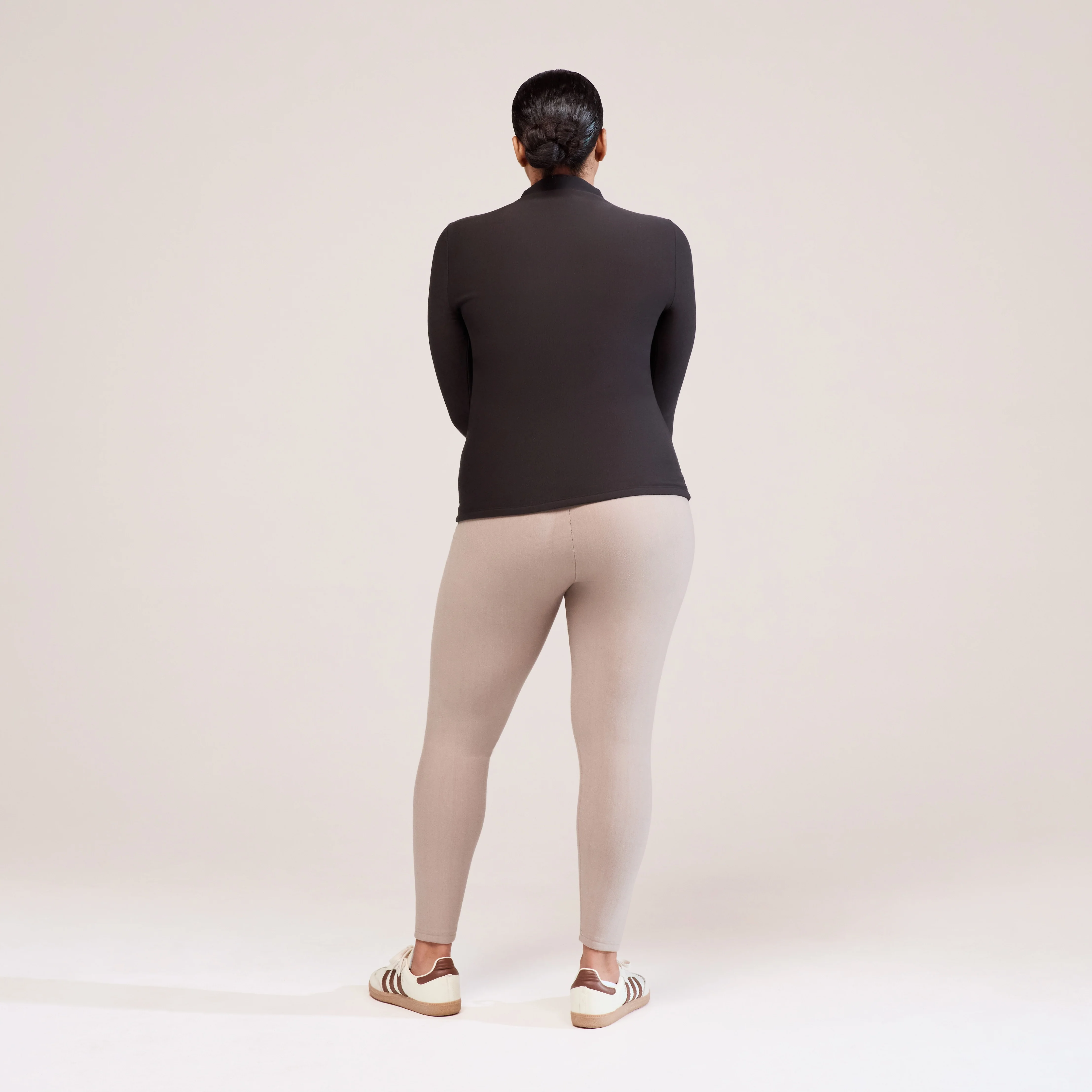 Curve Winter Thermal Top - Black Coffee - Image 6