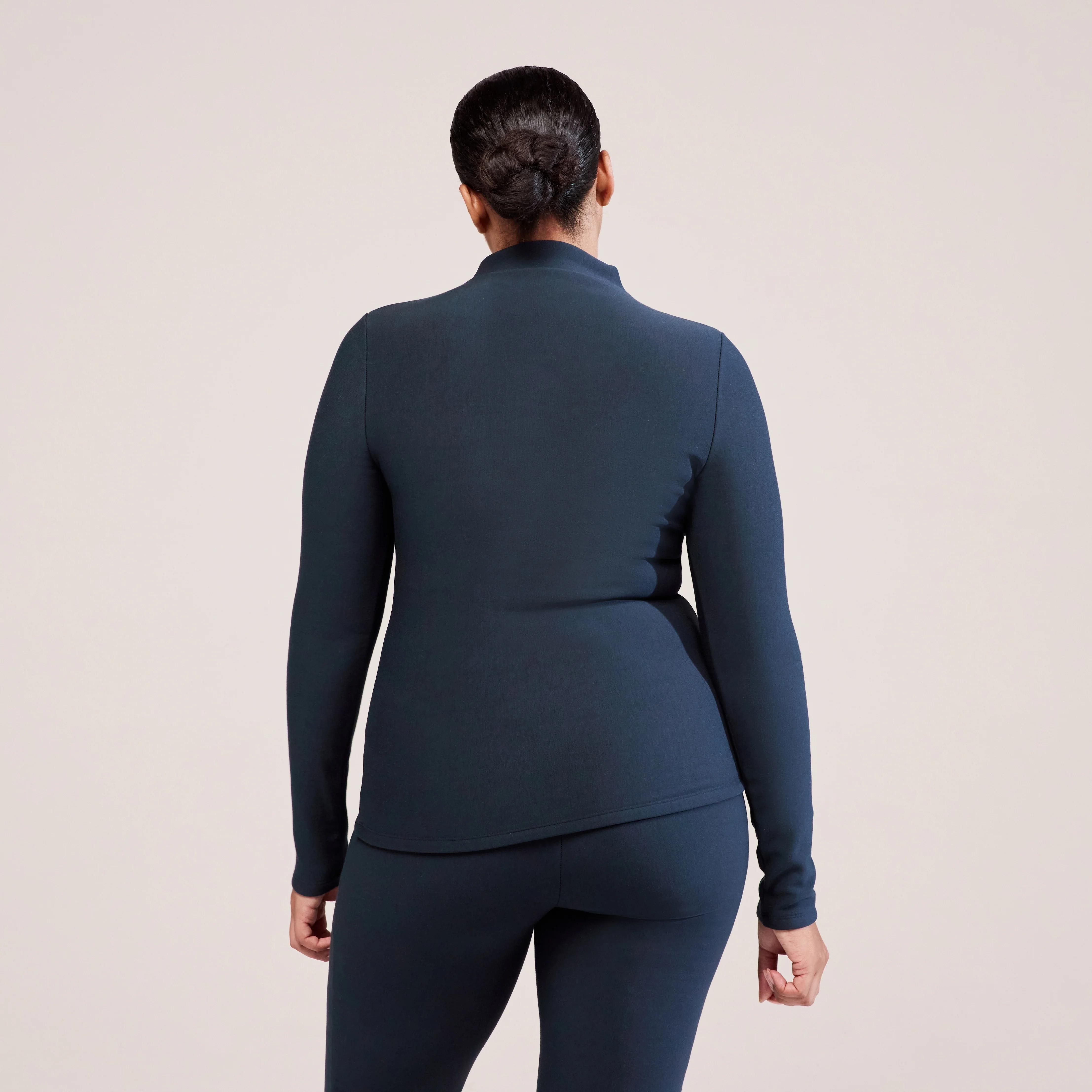 Curve Winter Thermal Top - Vintage Navy - Image 3