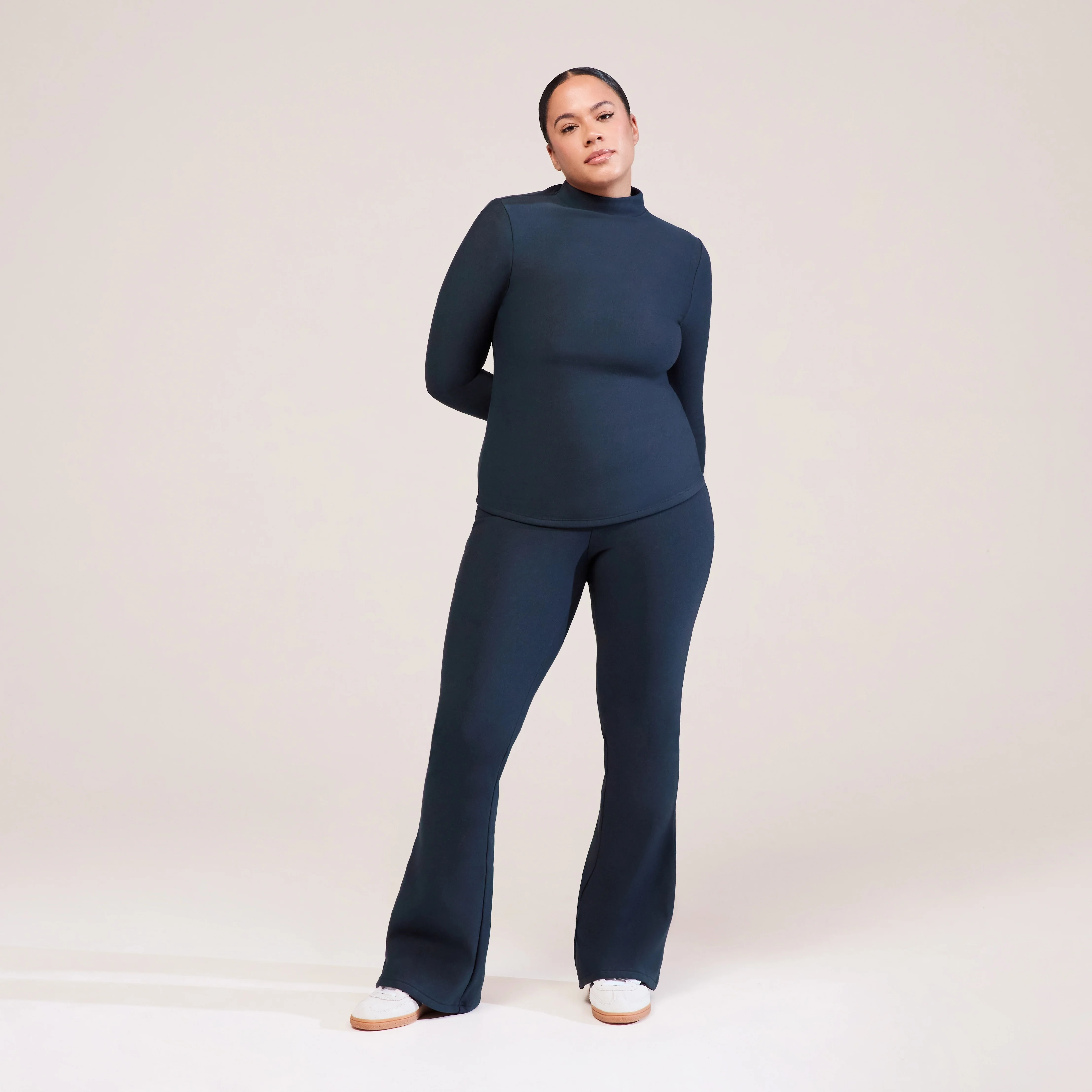 Curve Winter Thermal Top - Vintage Navy - Image 5