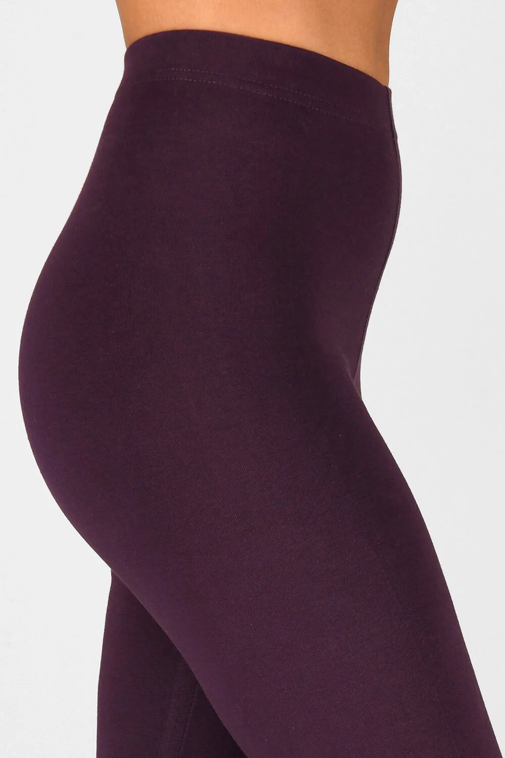 Everyday Cropped Leggings - Acai Purple - Image 5