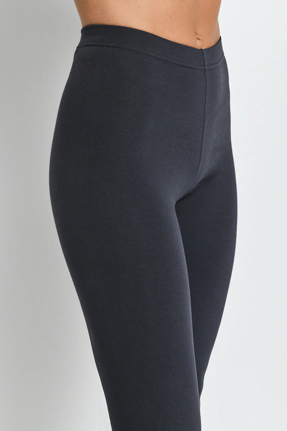 Everyday Cropped Leggings - Odyssey Grey - Image 5