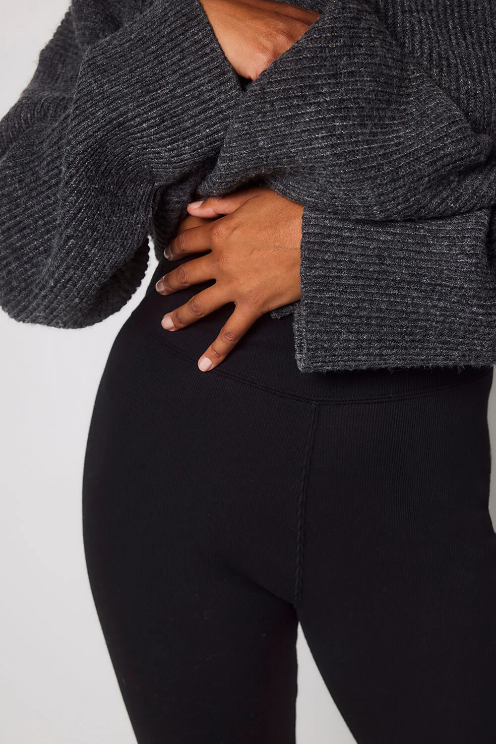 Extreme Fleece Lined Leggings - Black - Image 6