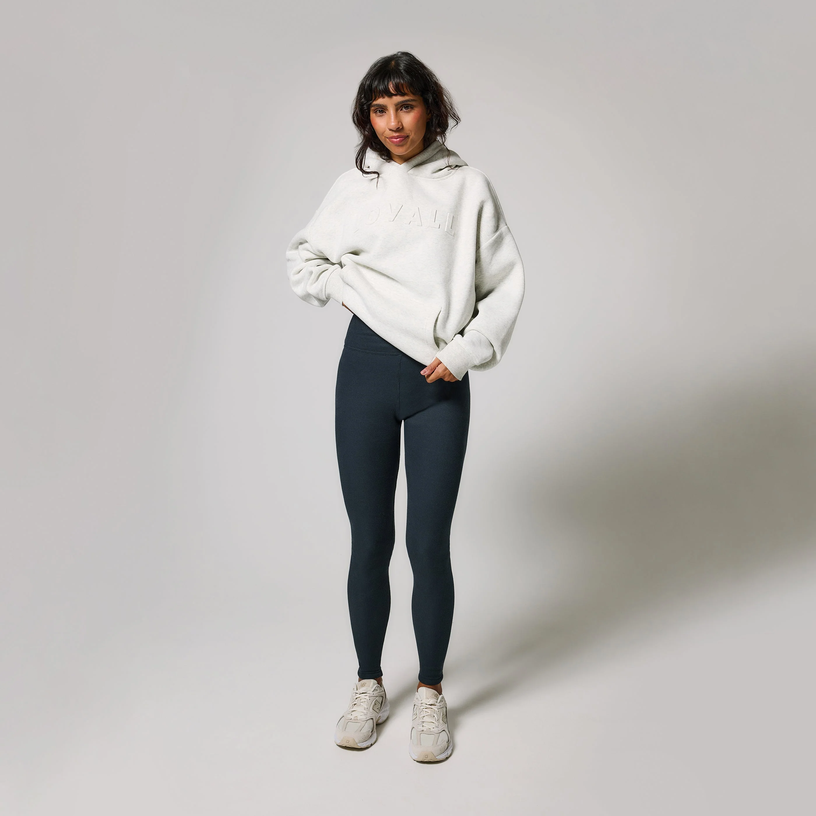 Extreme Fleece Lined Leggings - Vintage Navy - Image 2