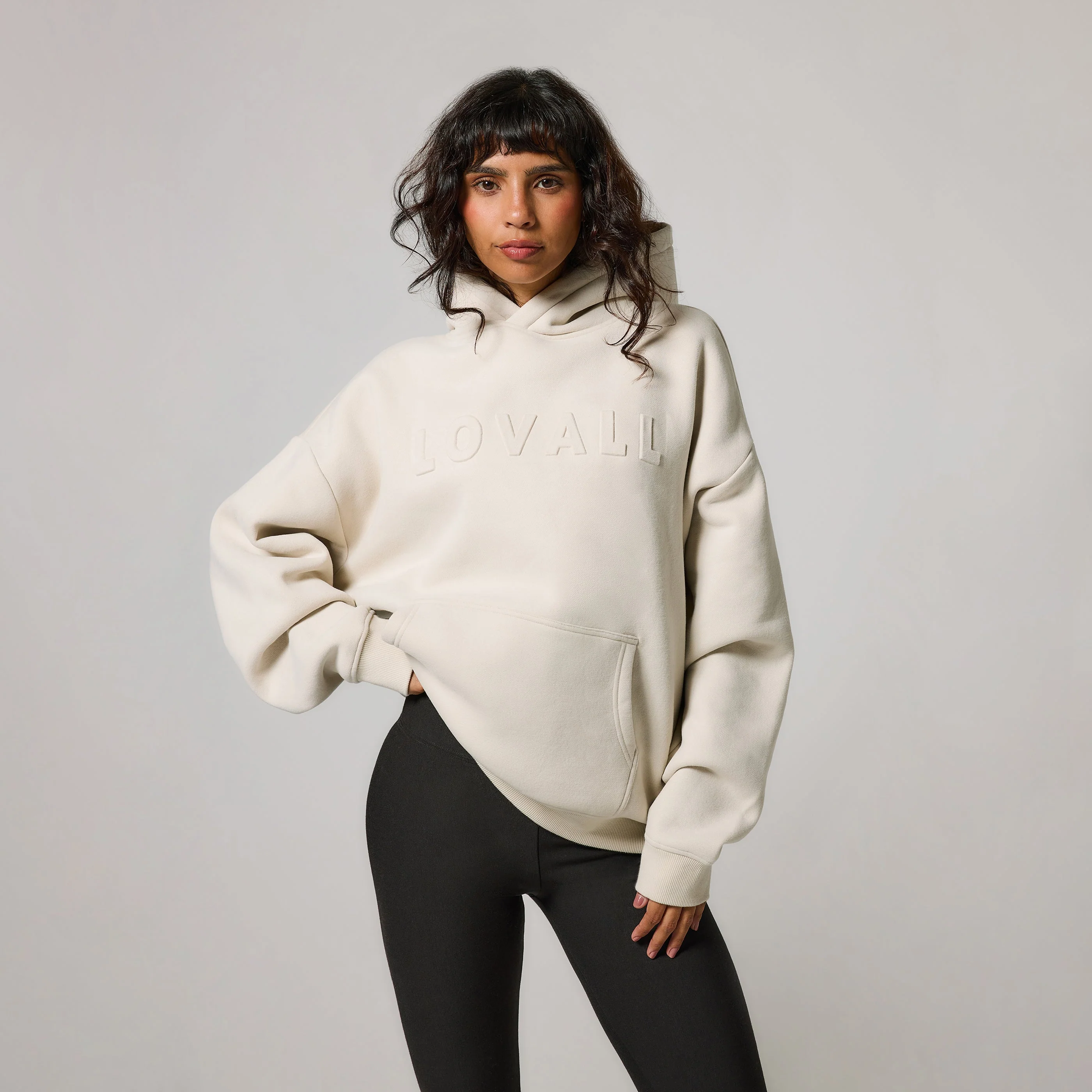 Heavyweight Oversized Hoodie - Ecru
