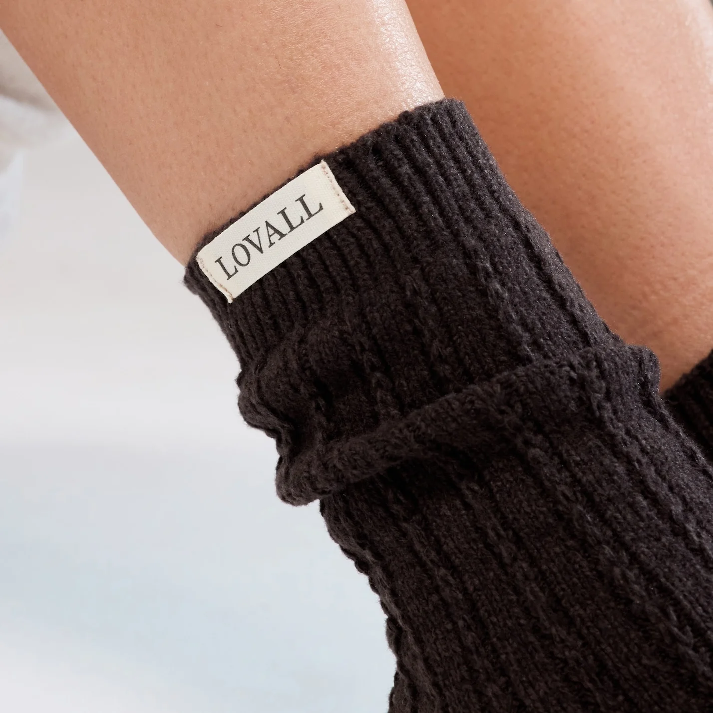 Knitted Socks - Black Coffee - Image 3