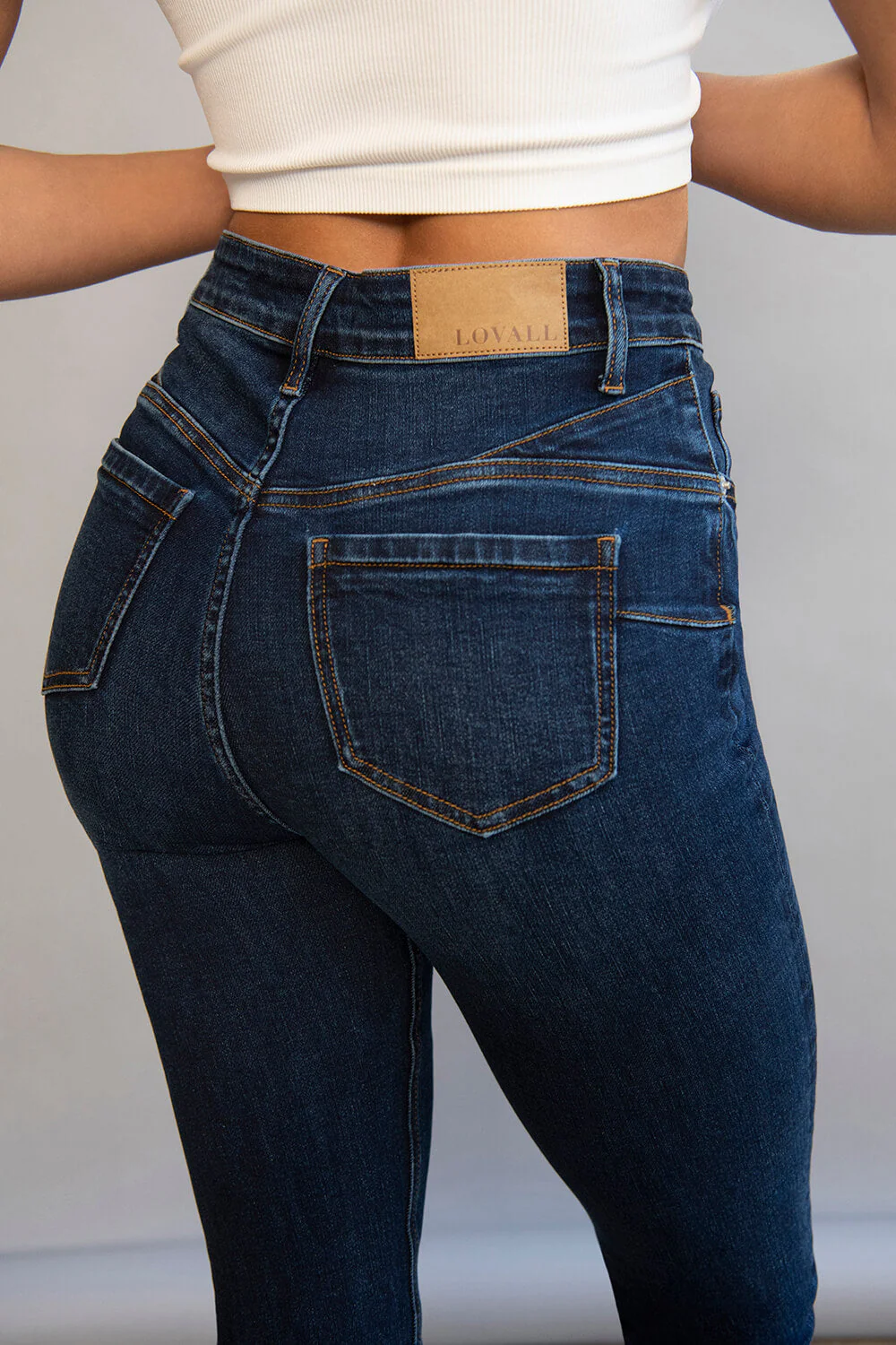 Lift & Shape Jeans - Dark Blue - Image 6
