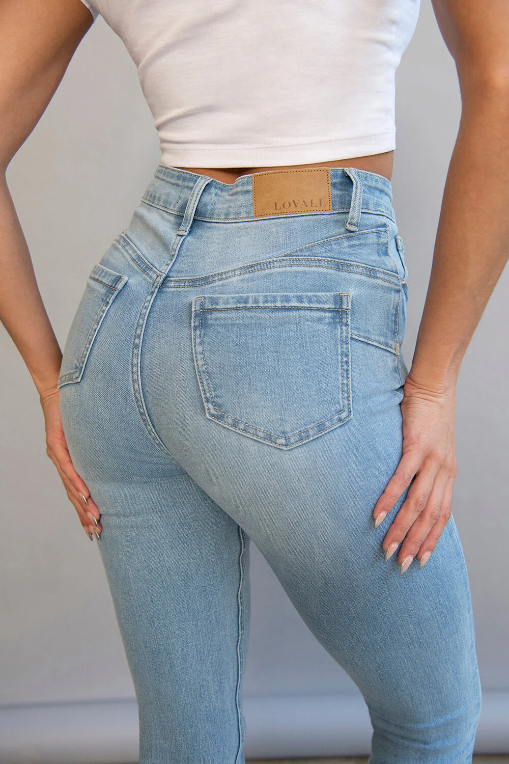 Lift & Shape Jeans - Light Bleach - Image 6
