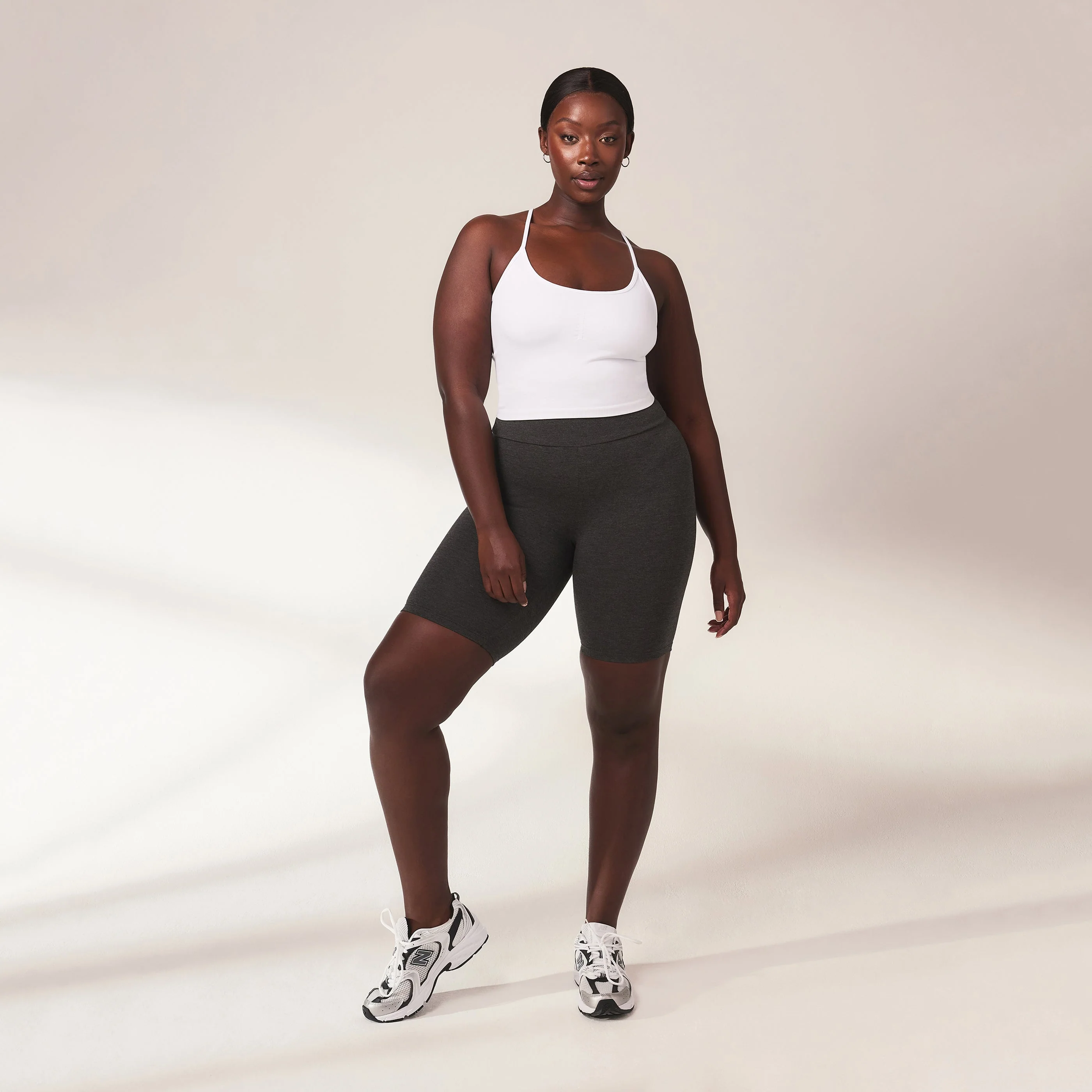 Lightweight Everyday Cycling Shorts - Dark Grey Marl