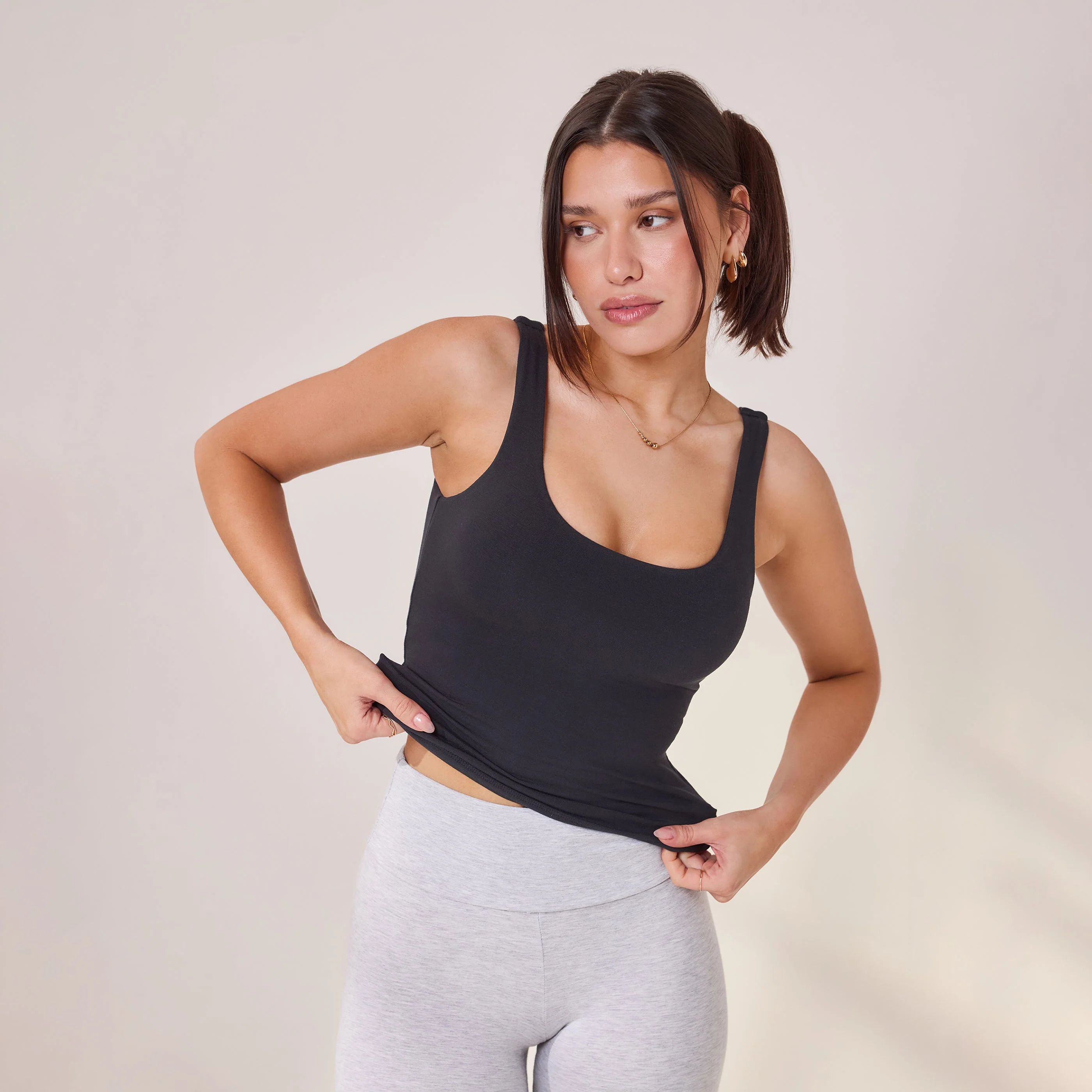 Lightweight Everyday Tank Top - Vintage Navy - Image 4