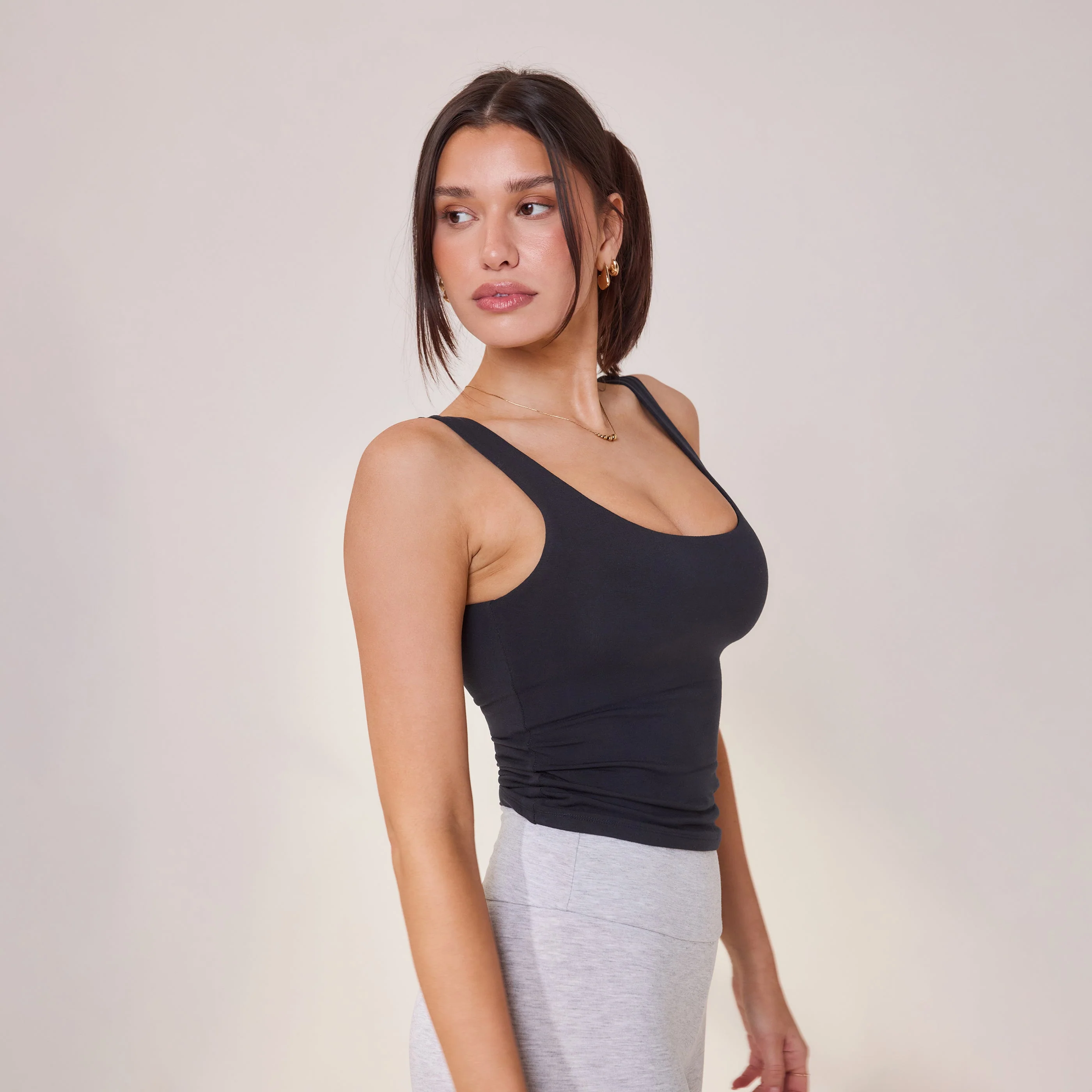 Lightweight Everyday Tank Top - Vintage Navy - Image 5