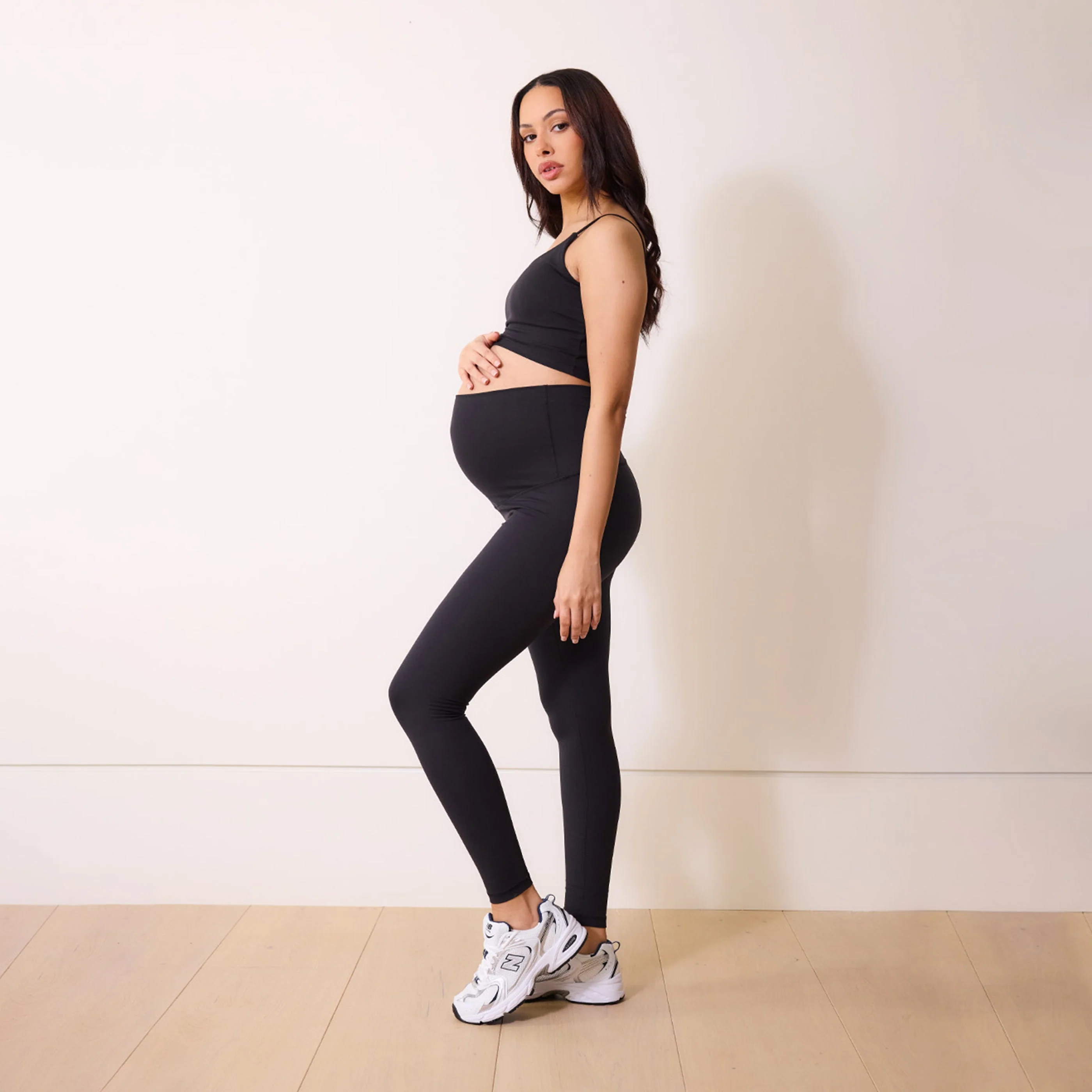 Maternity 24/7 Revitalise Leggings - Midnight Black - Image 2