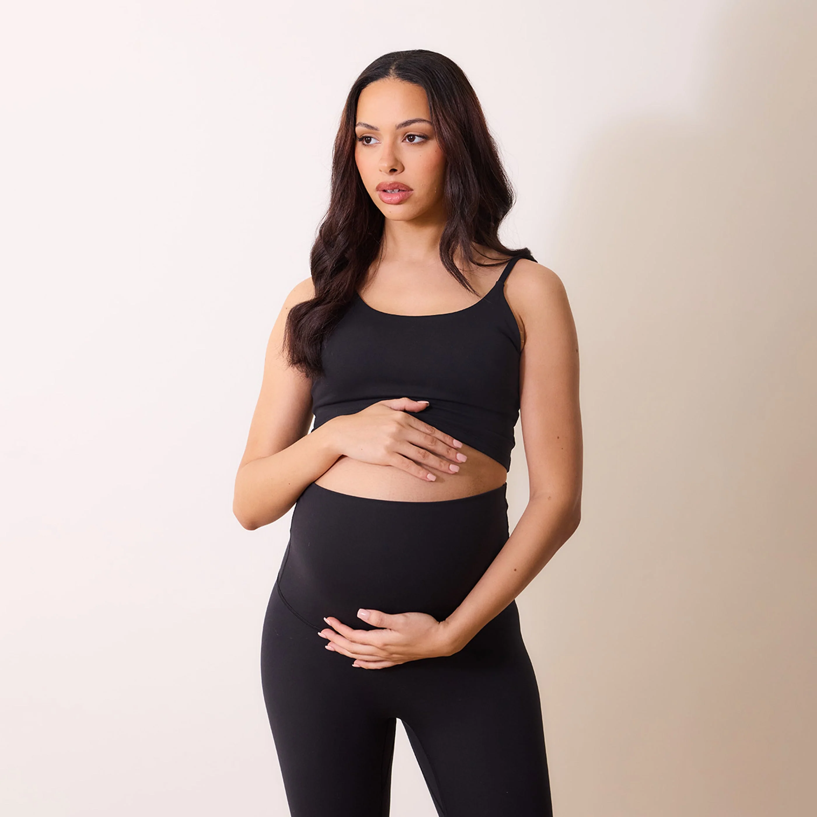 Maternity 24/7 Revitalise Leggings - Midnight Black - Image 4