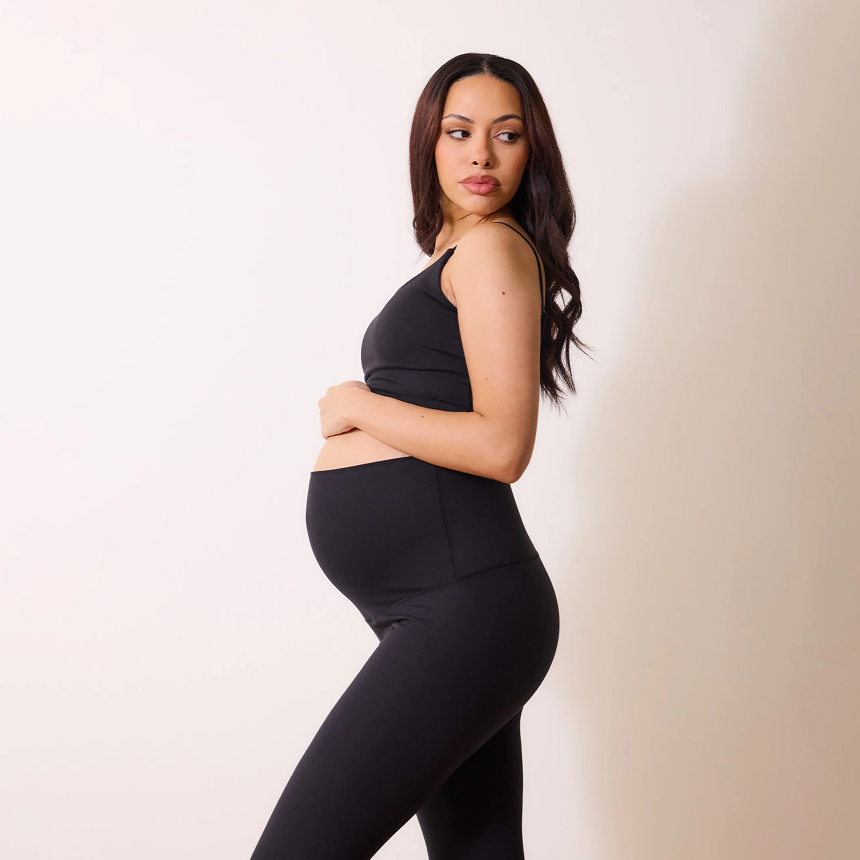 Maternity 24/7 Revitalise Leggings - Midnight Black - Image 5