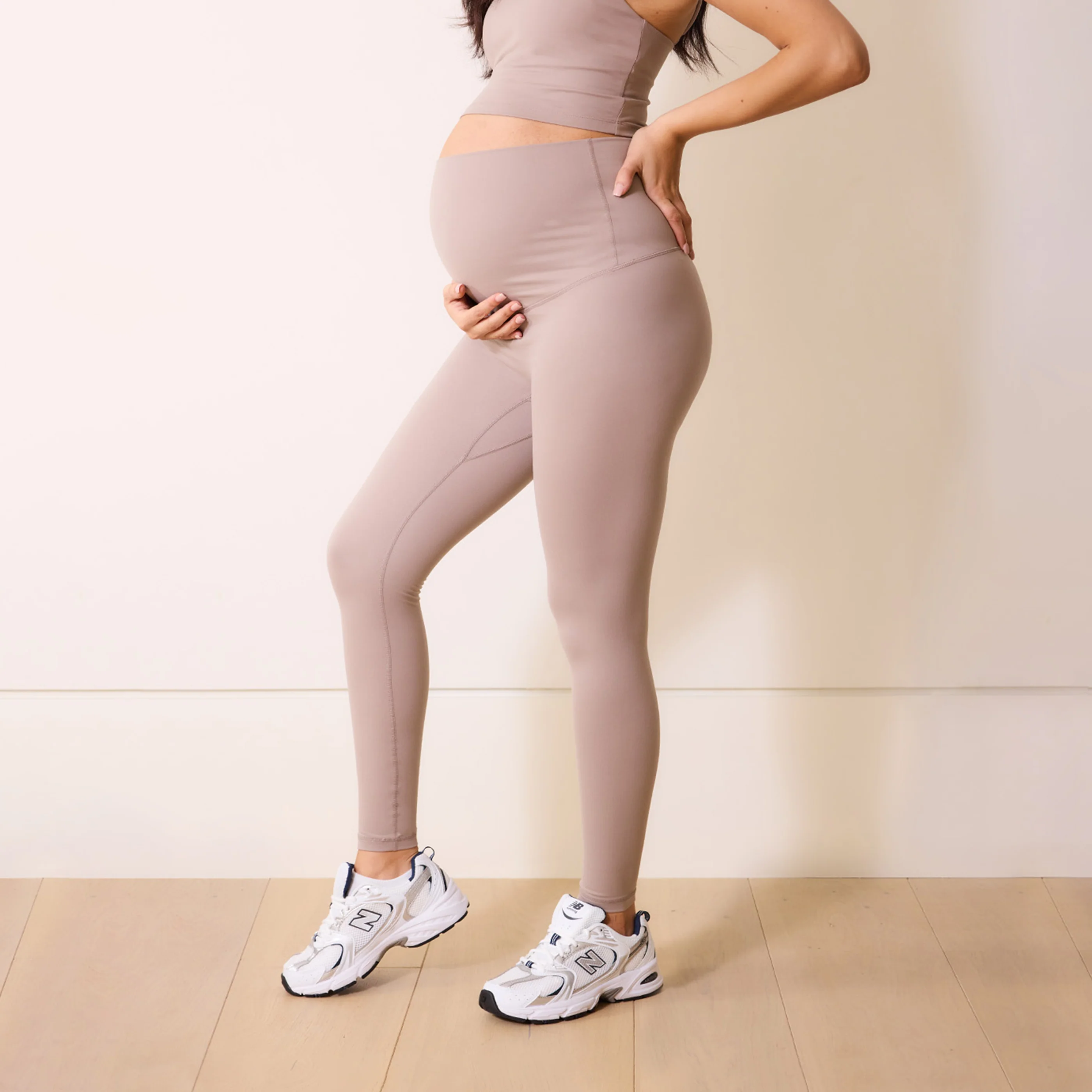 Maternity 24/7 Revitalise Leggings - Clay - Image 5