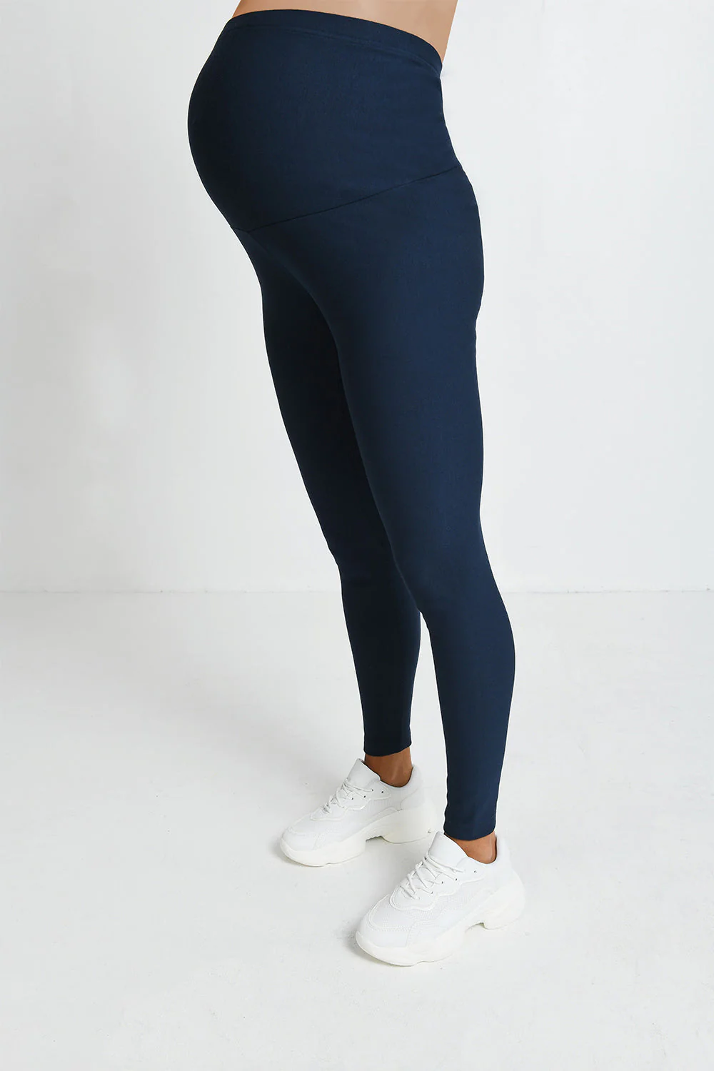 Maternity Winter Everyday Leggings - Navy - Image 2