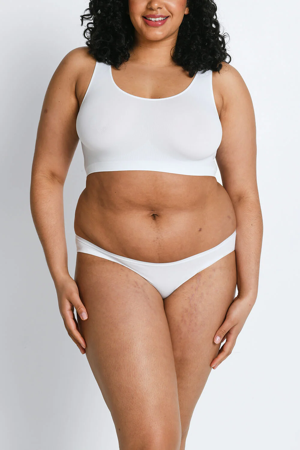 Curve Cotton Blend Bikini Knickers 3 Pack - Image 5