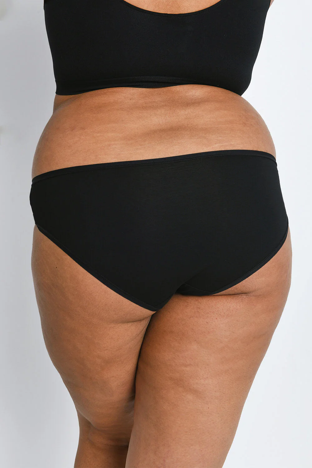 Curve Cotton Blend Brazilian Knickers 3 Pack - Image 2