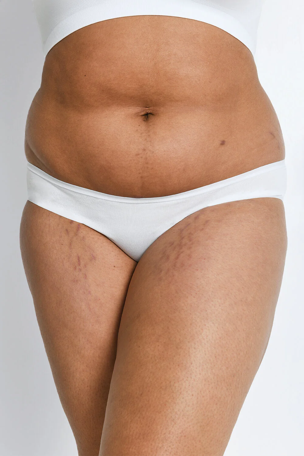 Curve Cotton Blend Brazilian Knickers 3 Pack - Image 5