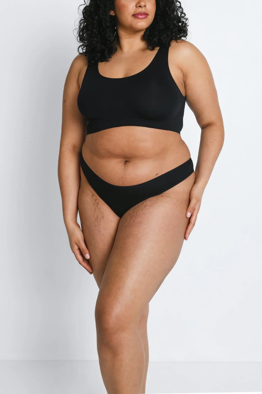 Curve Cotton Blend Thongs 3 Pack