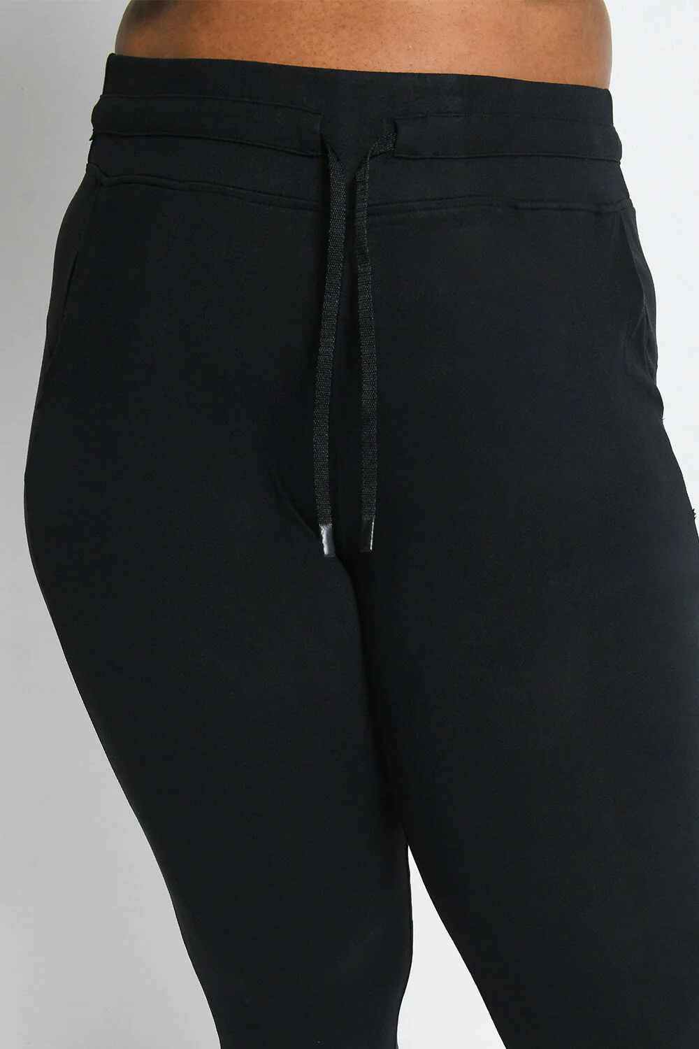 Curve Recharge High Waisted Joggers - Black - Image 5