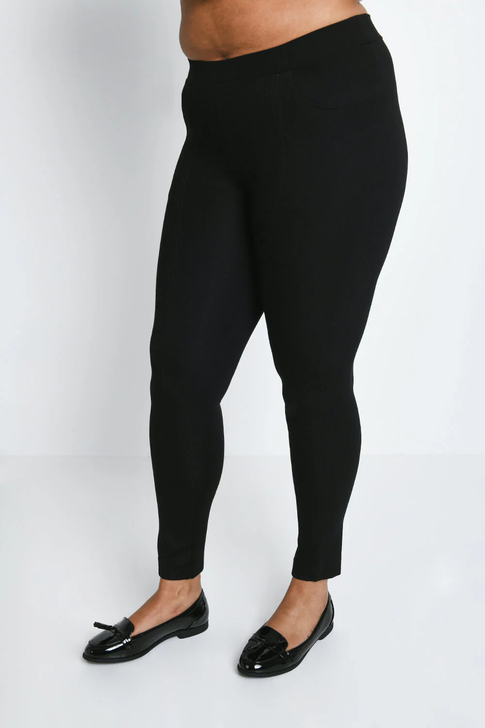 Curve Treggings - Black - Image 2