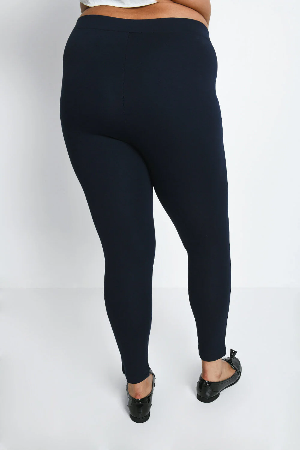 Curve Treggings - Navy - Image 3