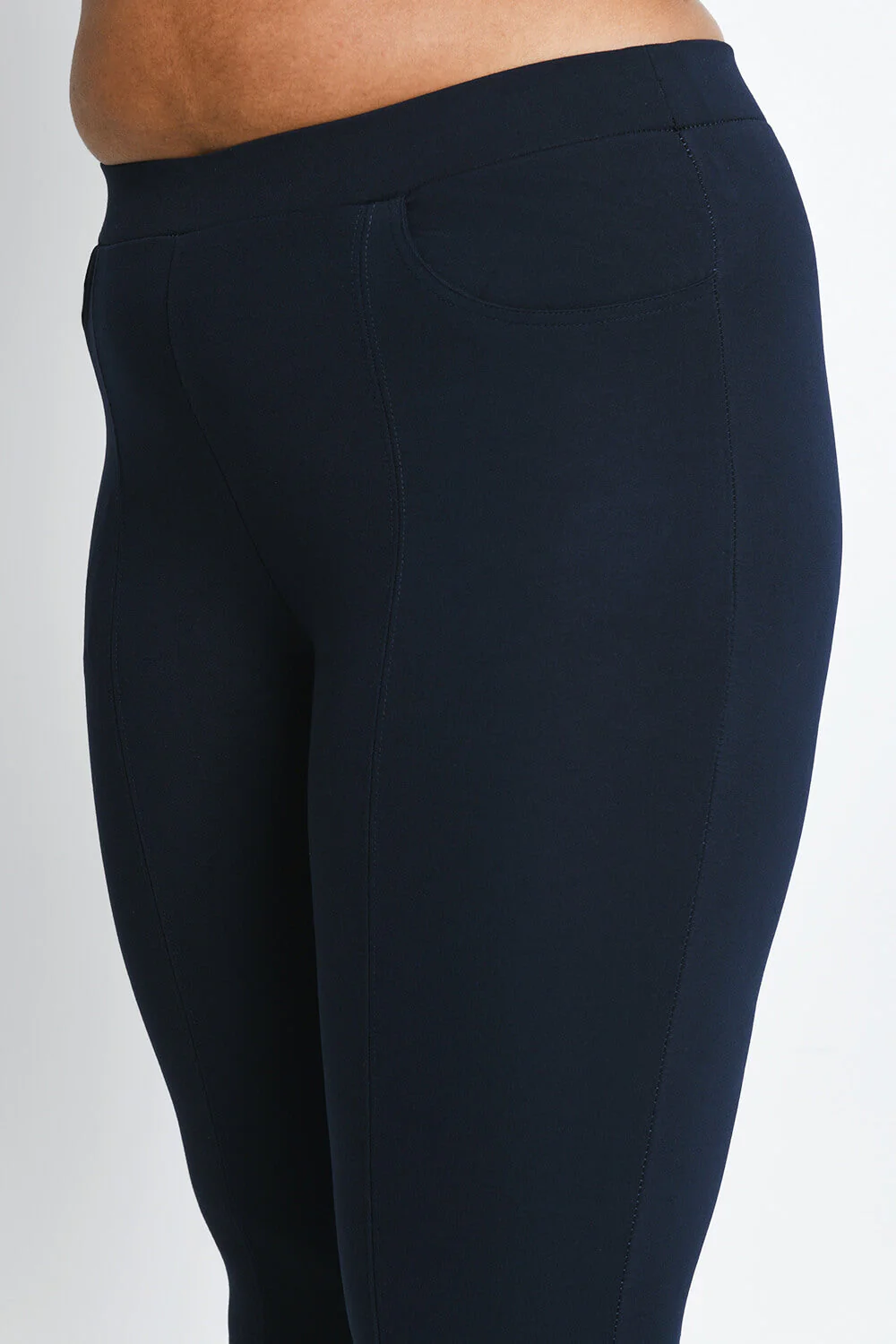 Curve Treggings - Navy - Image 4