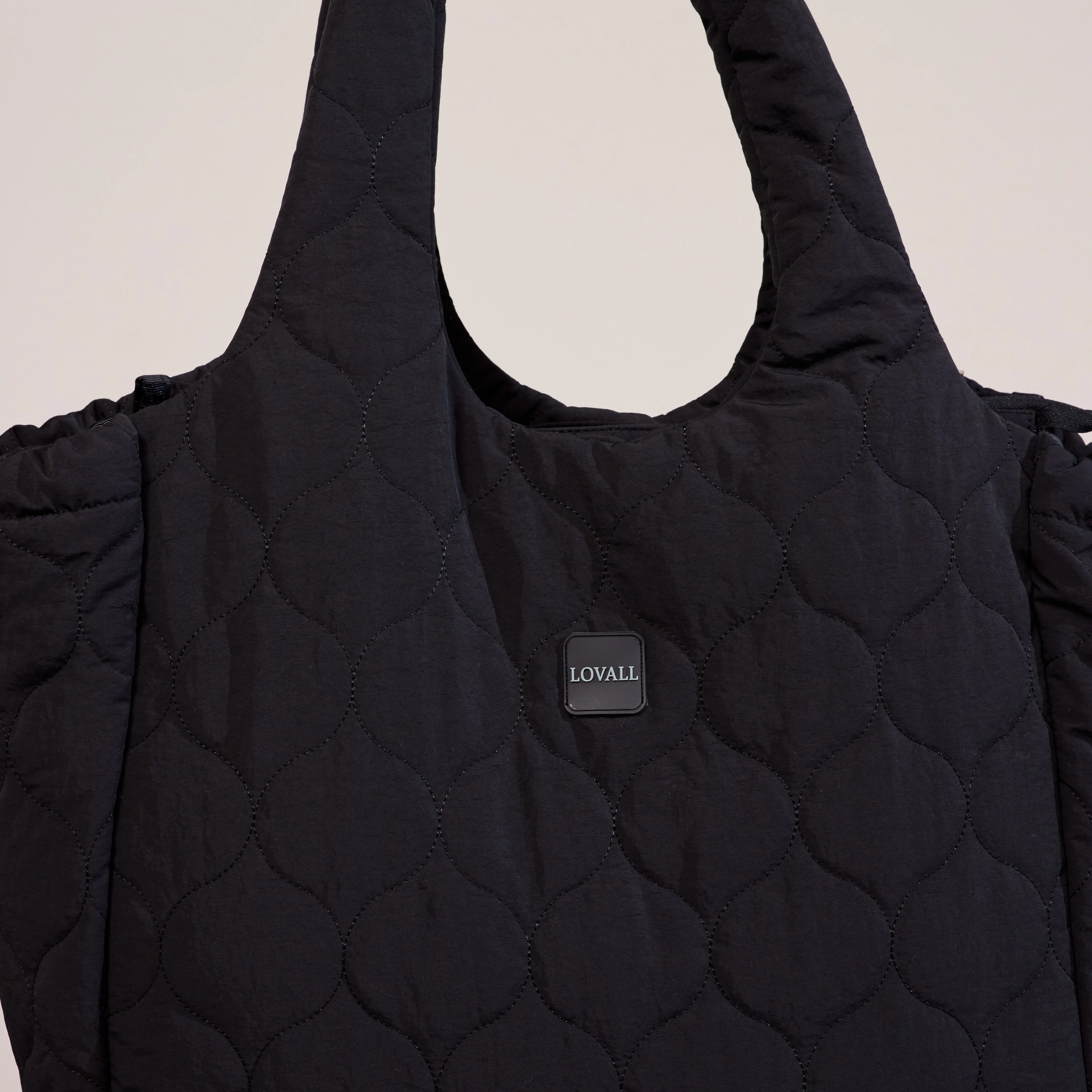 Quilted Bag - Black - Image 4