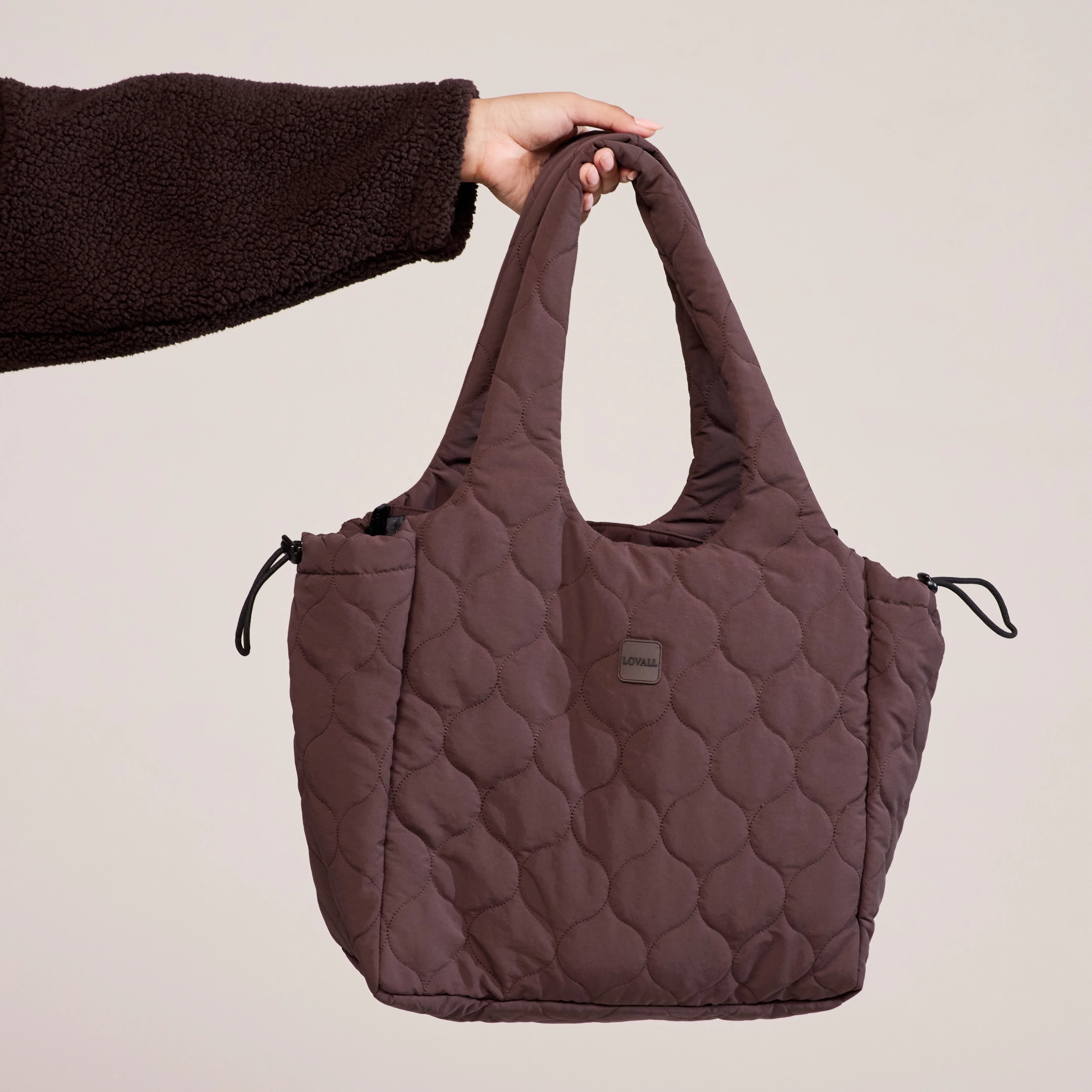Quilted Bag - Espresso Brown - Image 3