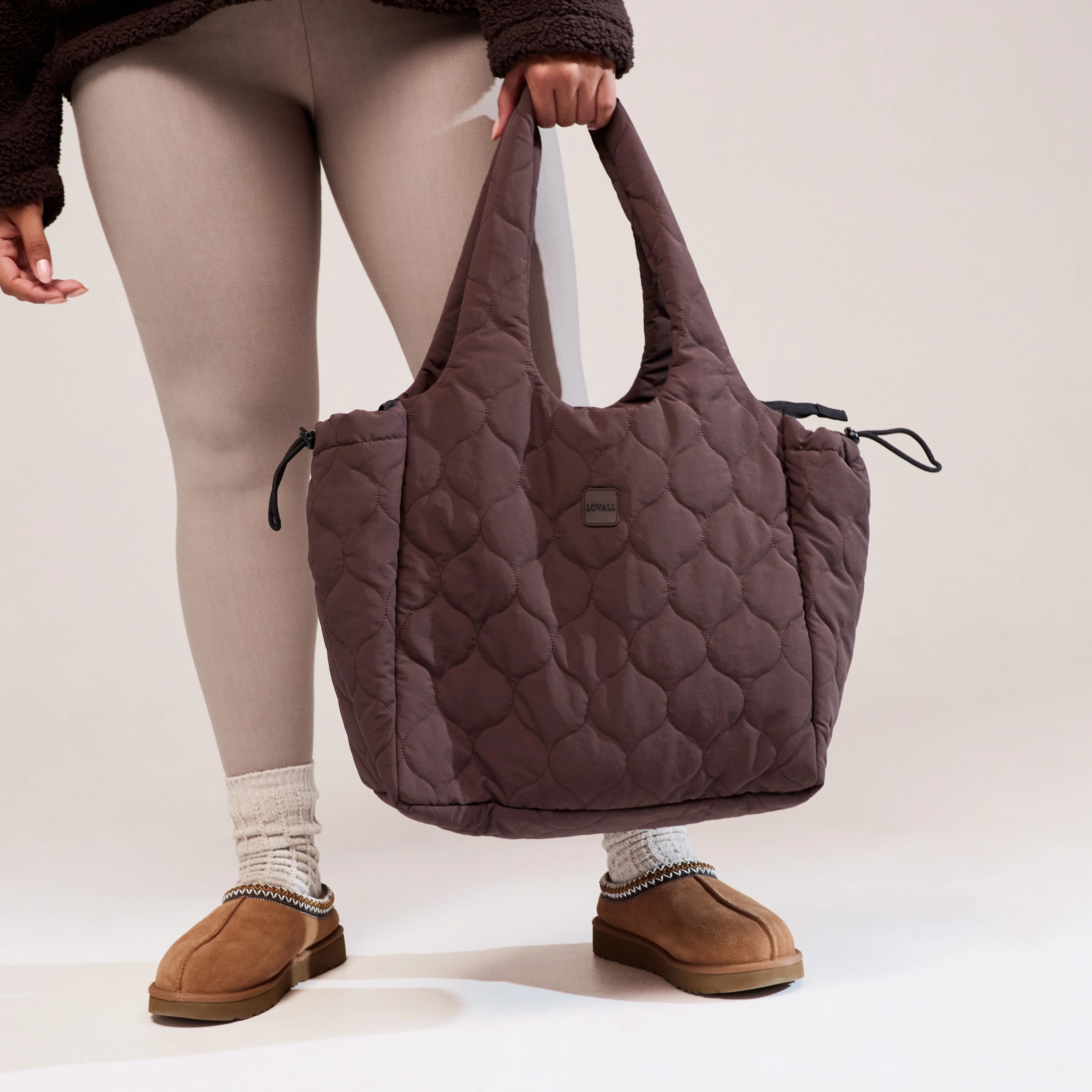 Quilted Bag - Espresso Brown - Image 5