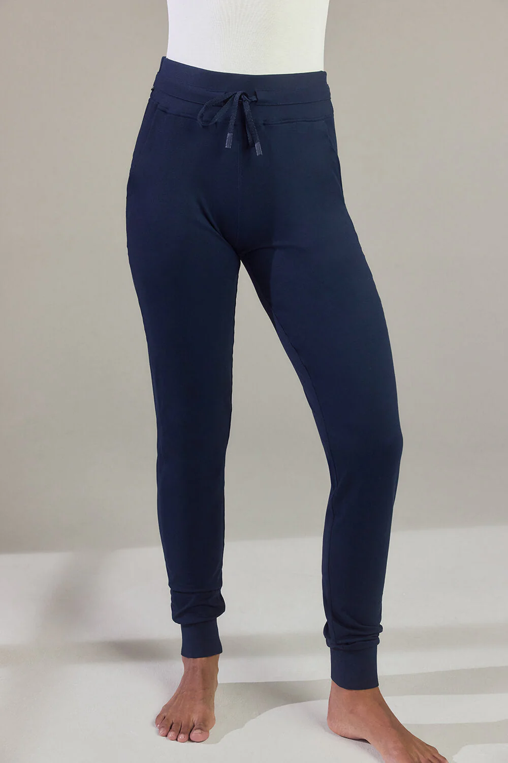 Recharge High Waisted Joggers - Navy Blue - Image 4