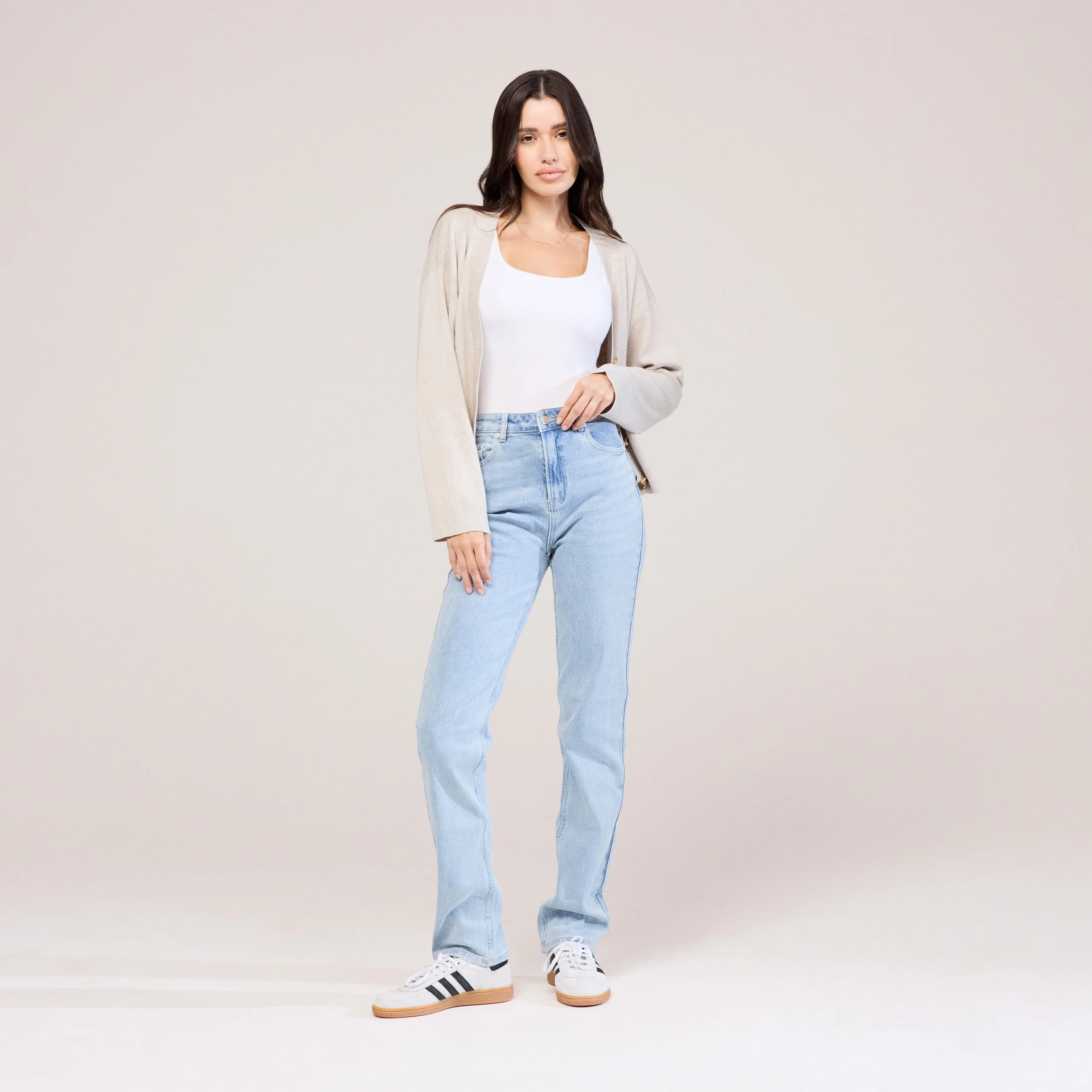 Straight Jeans - Light Bleach