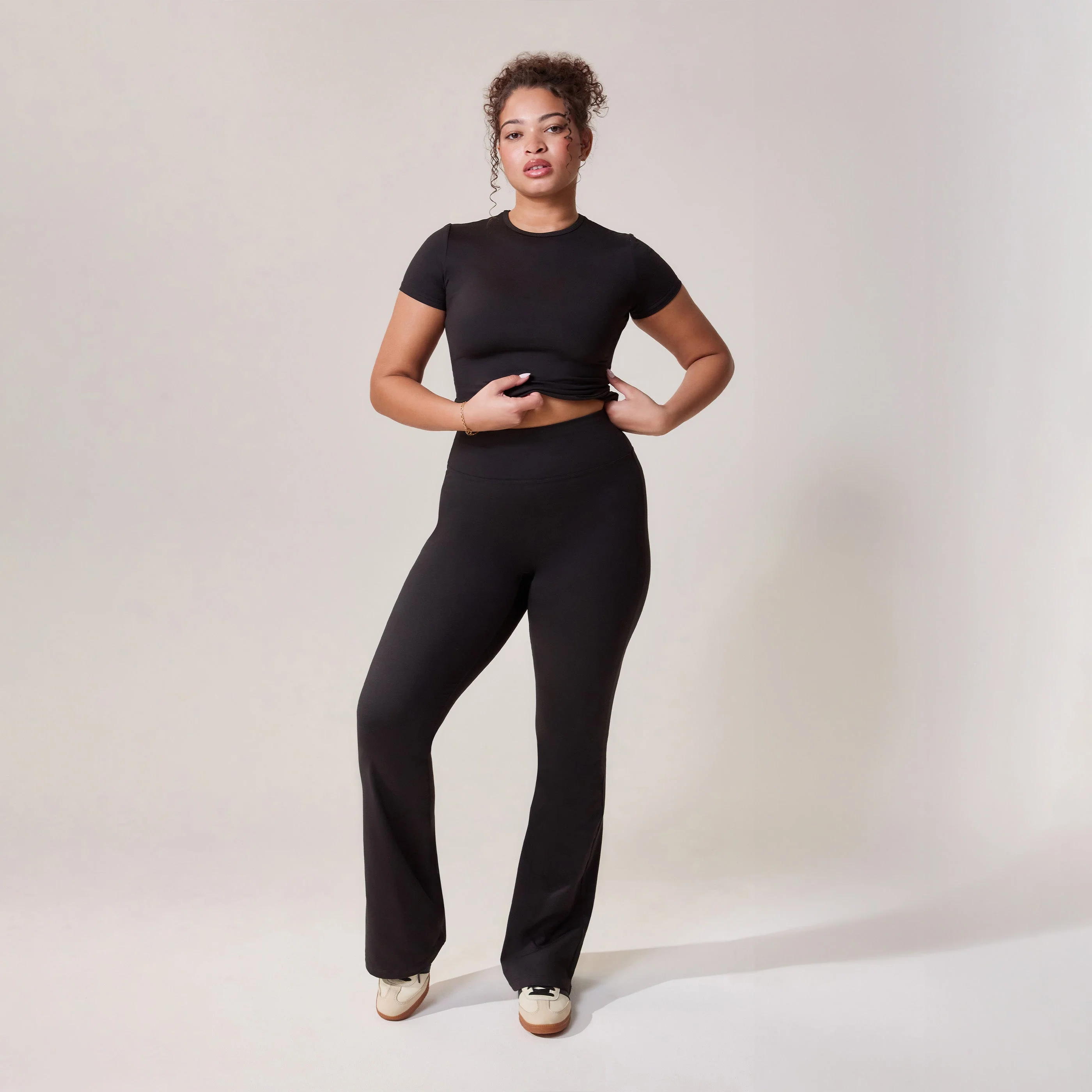 Ultimate Everyday Flare Leggings - Black - Image 6